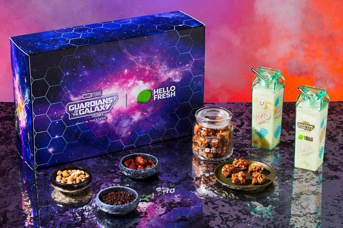 HelloFresh Blasts Off With A LimitedEdition Guardians of the Galaxy
