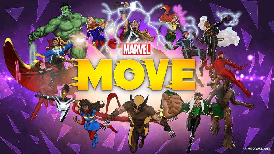 Walk, Jog or Run With Super Heroes in Marvel Move, Now Available! Marvel