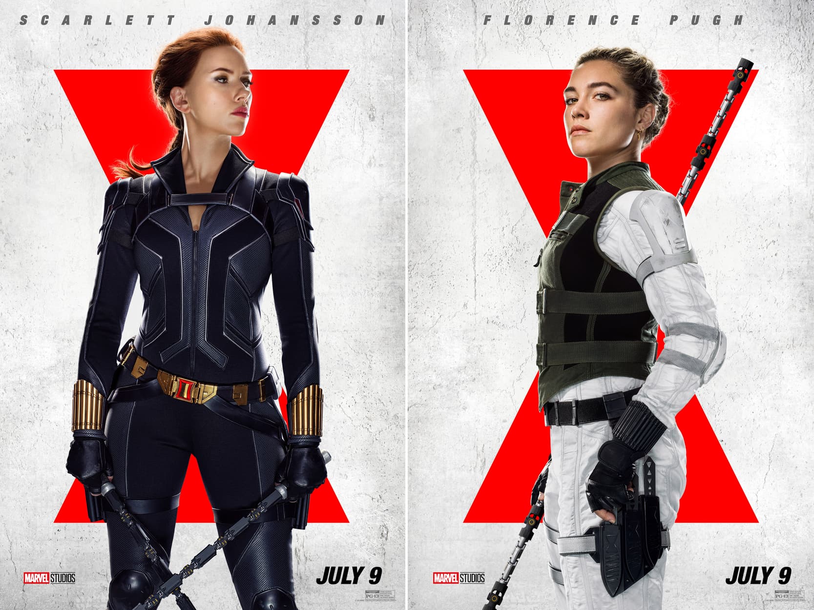 BrandNew Posters Arrive for 'Black Widow' Marvel