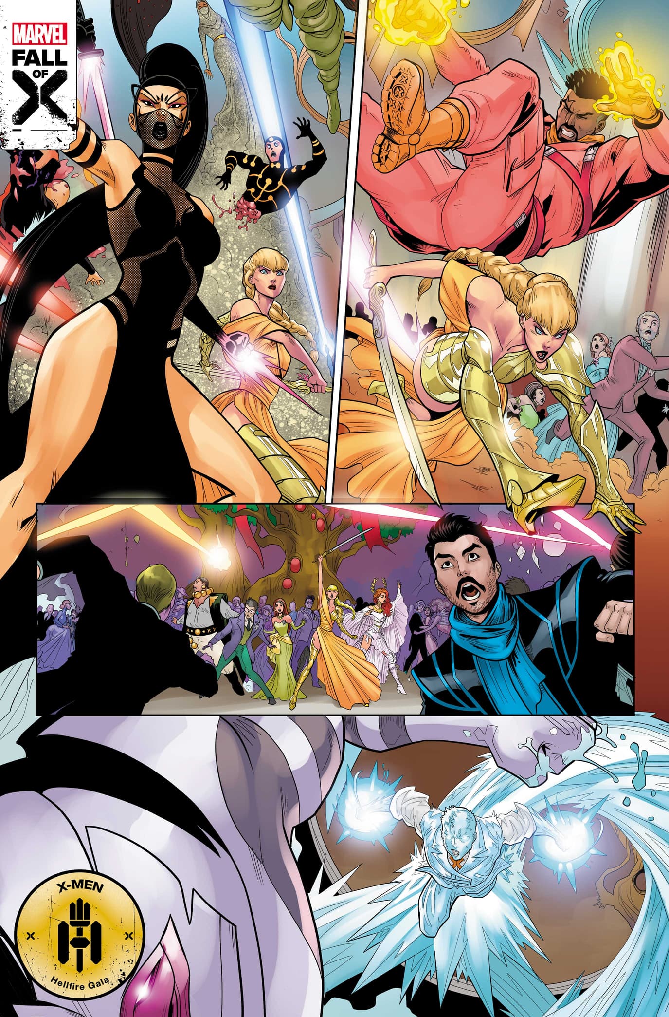 Chaos Reigns in &lsquo;X-Men: Hellfire Gala 2023&rsquo; #1 First Look | Marvel