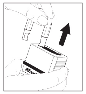 How to reset the combination on your Master Lock M175 Combination Lock