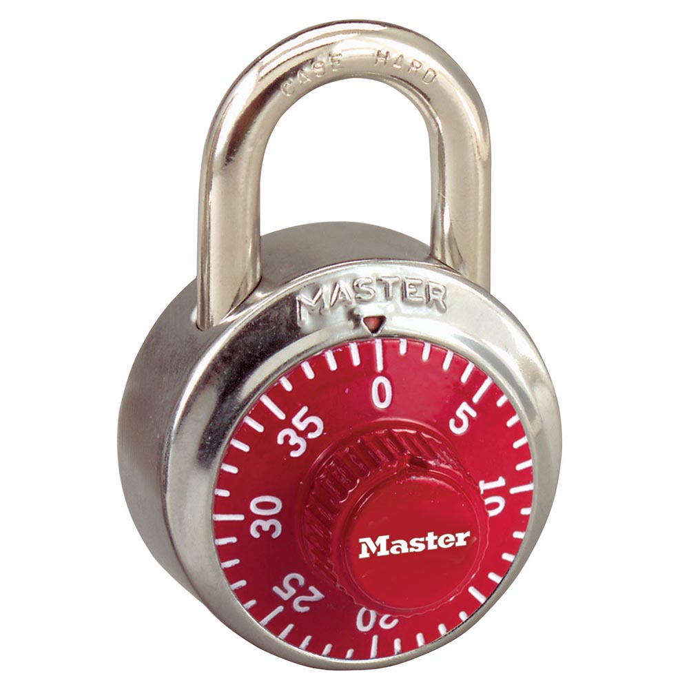 1502RED Combination Lock Master Lock