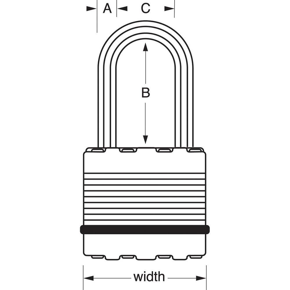 Model No. M15EURDLF Master Lock