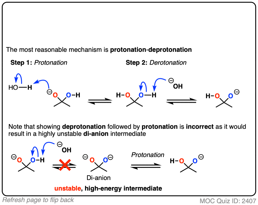 Proton Transfer Master Organic Chemistry