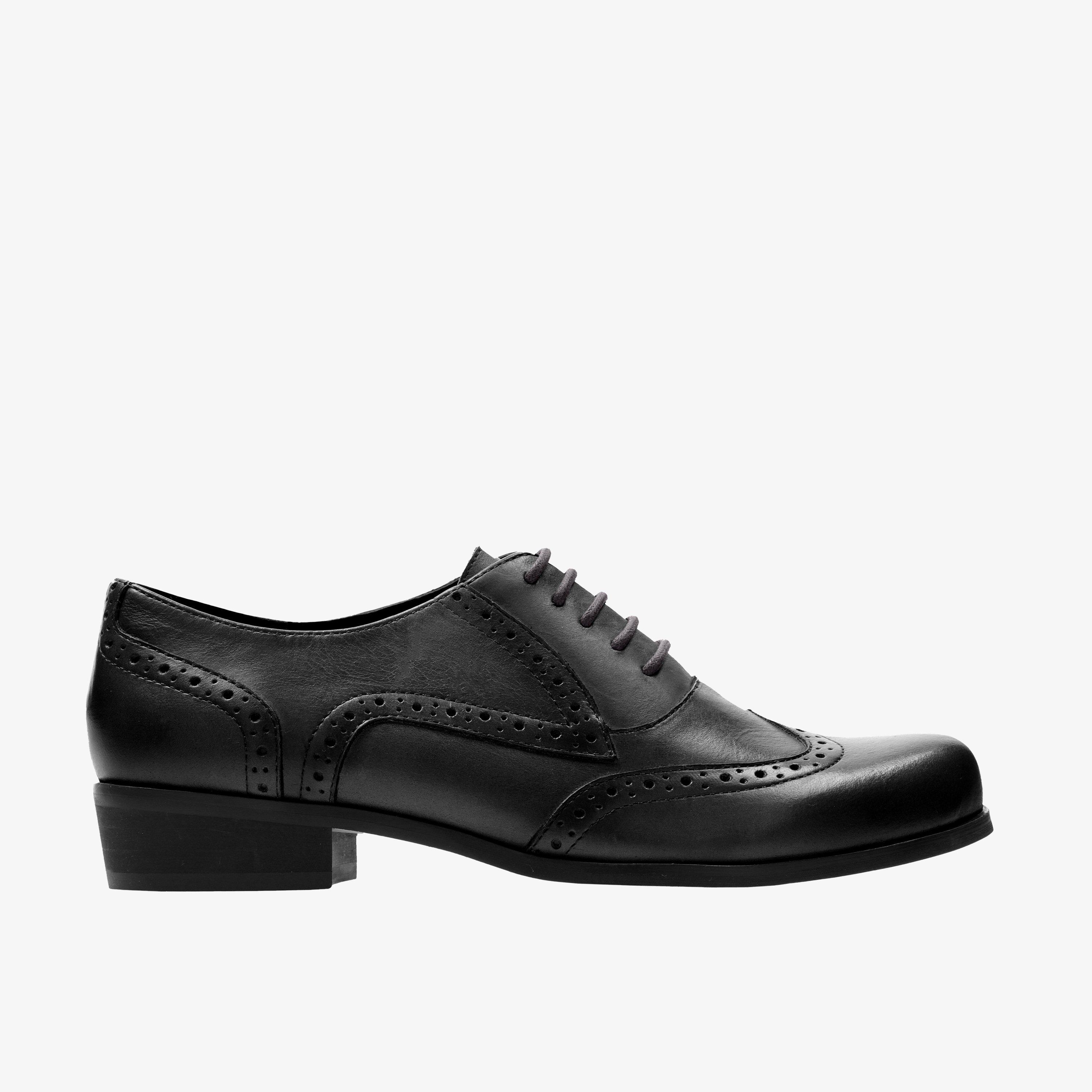Womens Uma Black Trouser Shoes Clarks Outlet