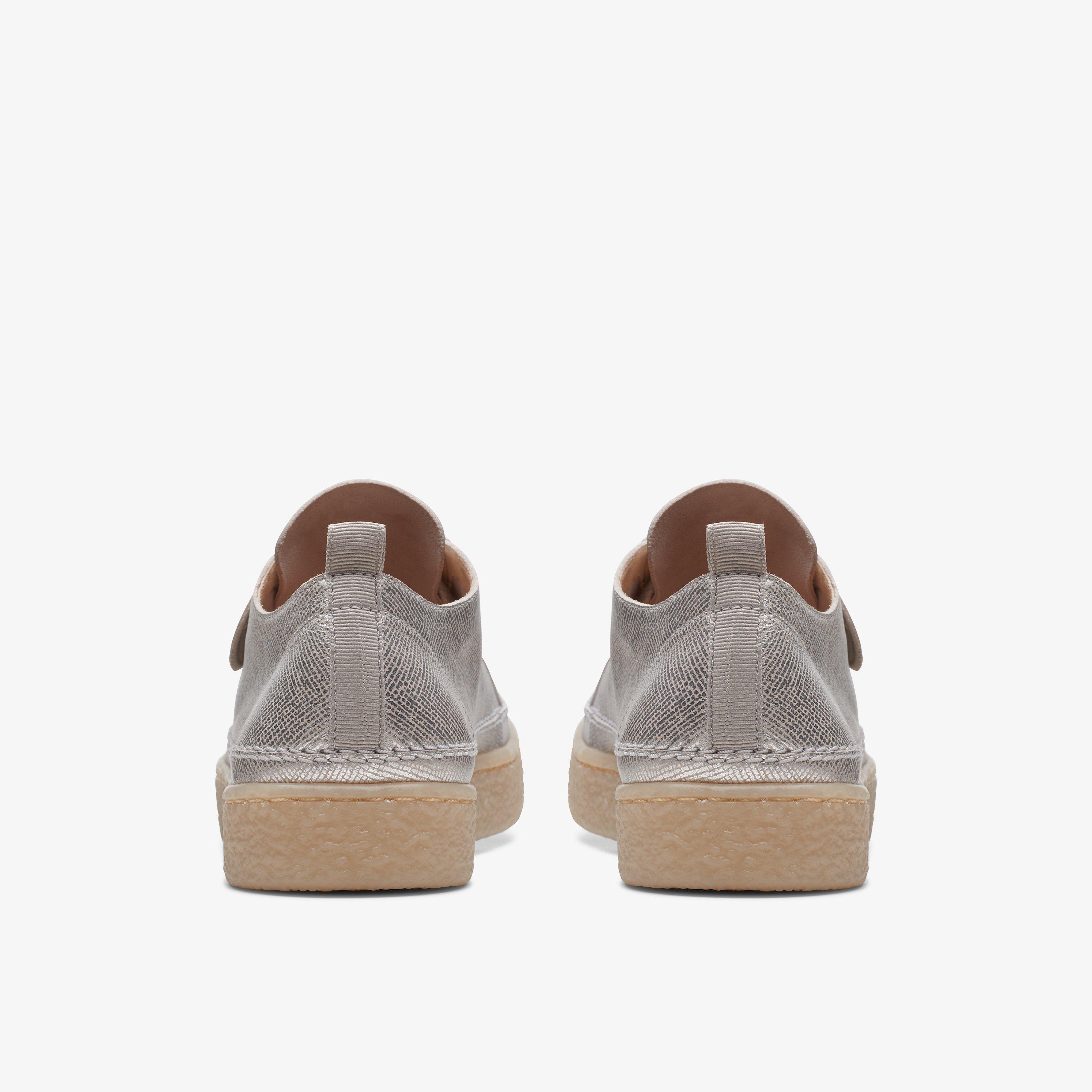 Womens Barleigh Lace Silver Metallic Derby Shoes Clarks Outlet