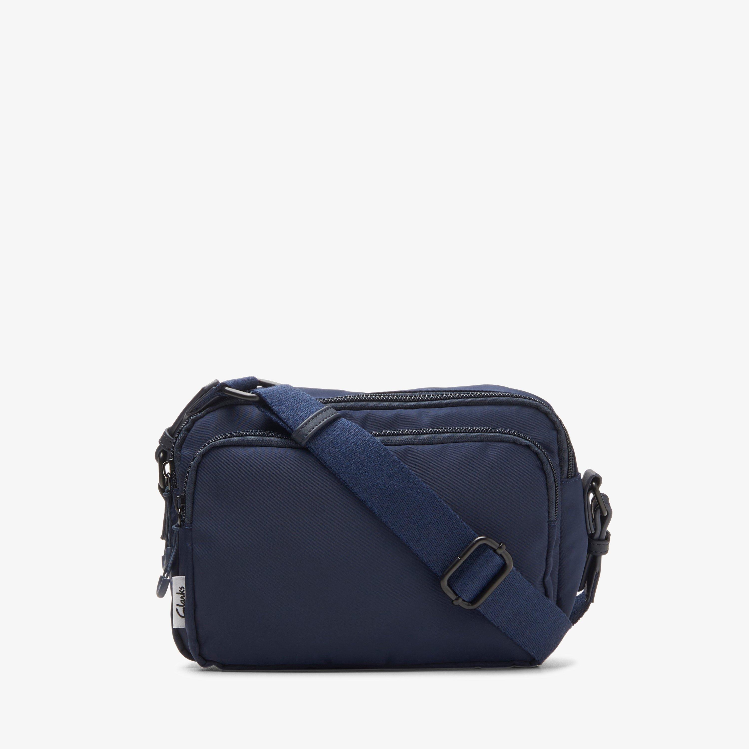 Womens Marathon Strap Navy Across Body Bag Clarks UK