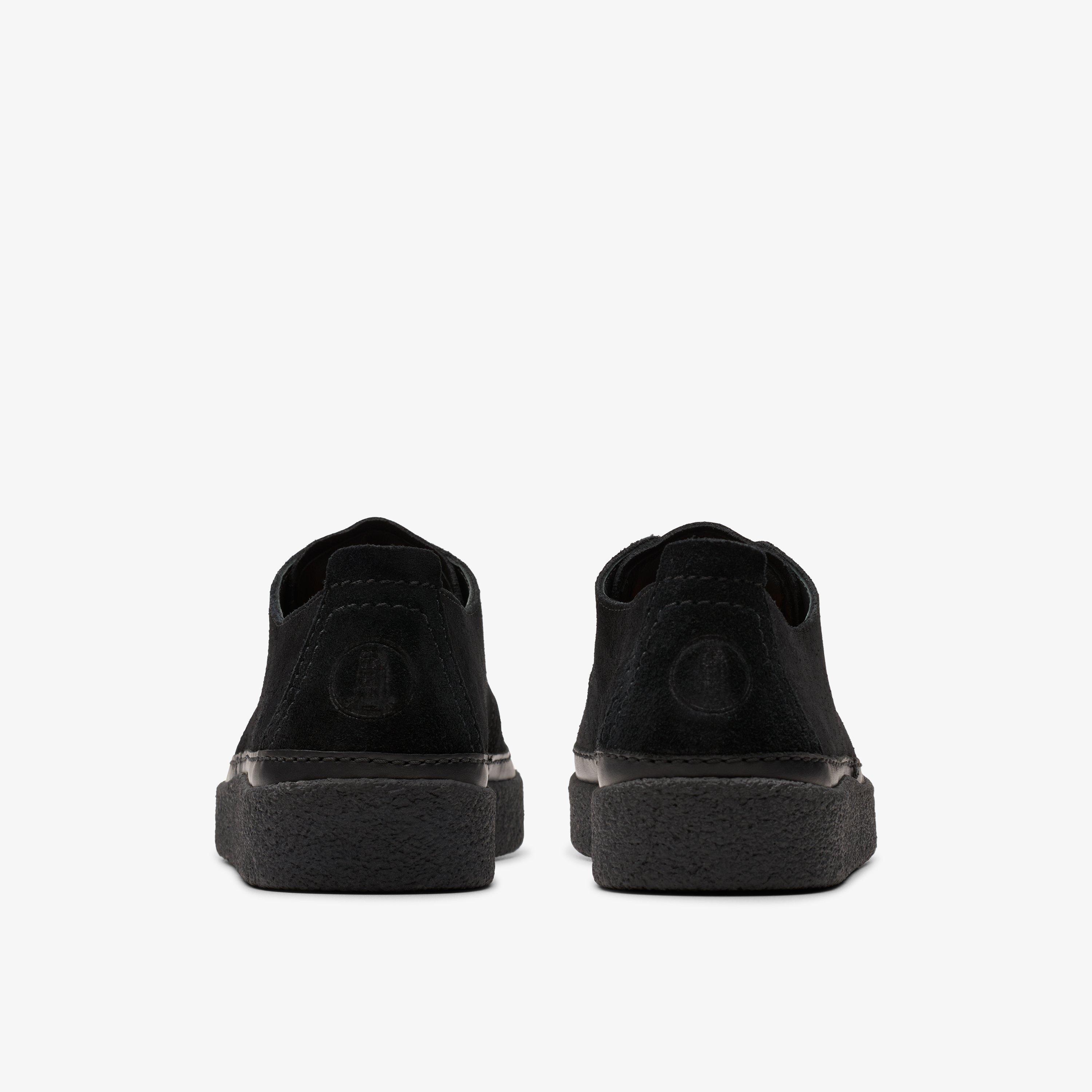 HOMME Clarkwood Low en daim noir Chaussures Clarks