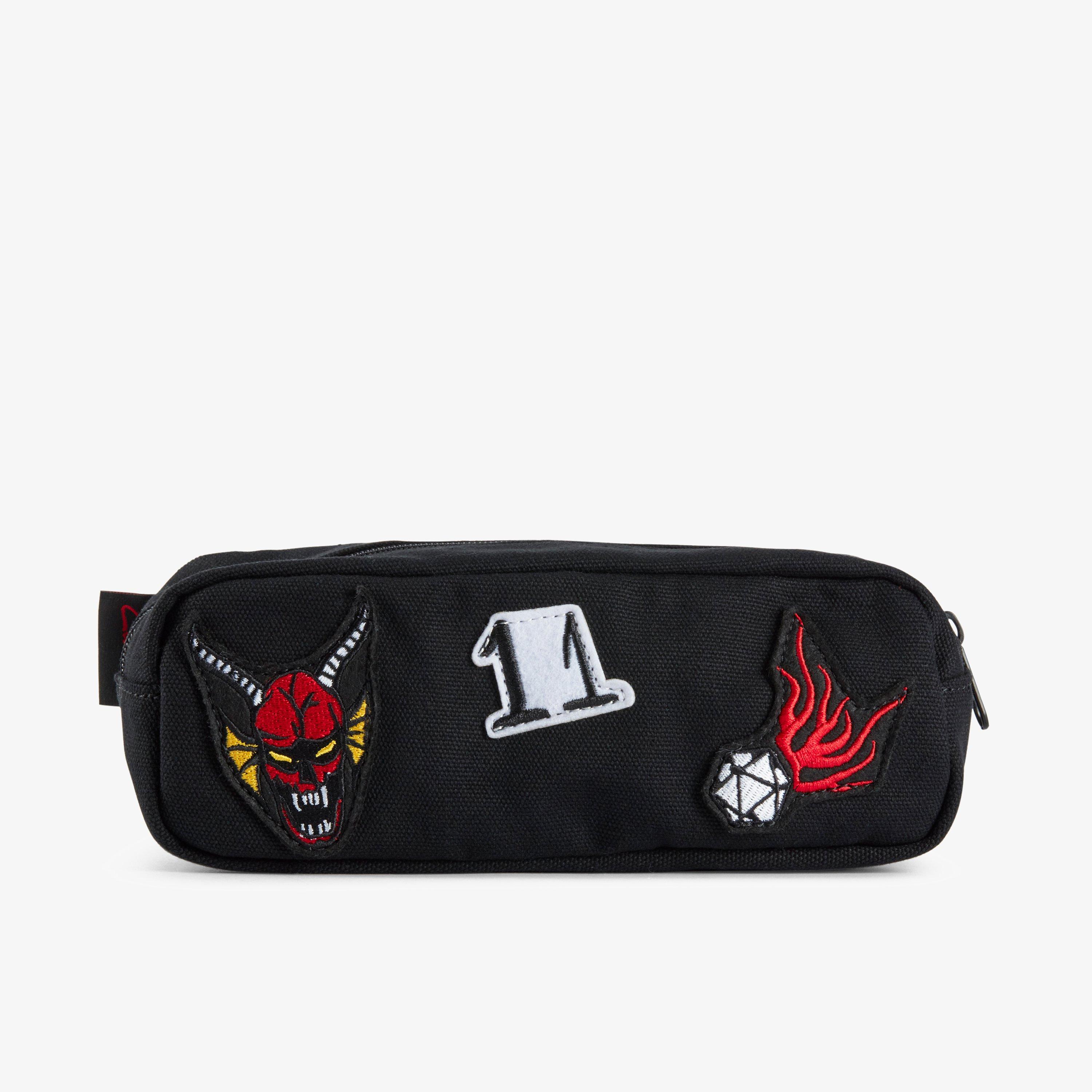 Boys, Girls, Kids Unisex Stranger Things Pencil Case Black Combination Pencil Case Clarks IE