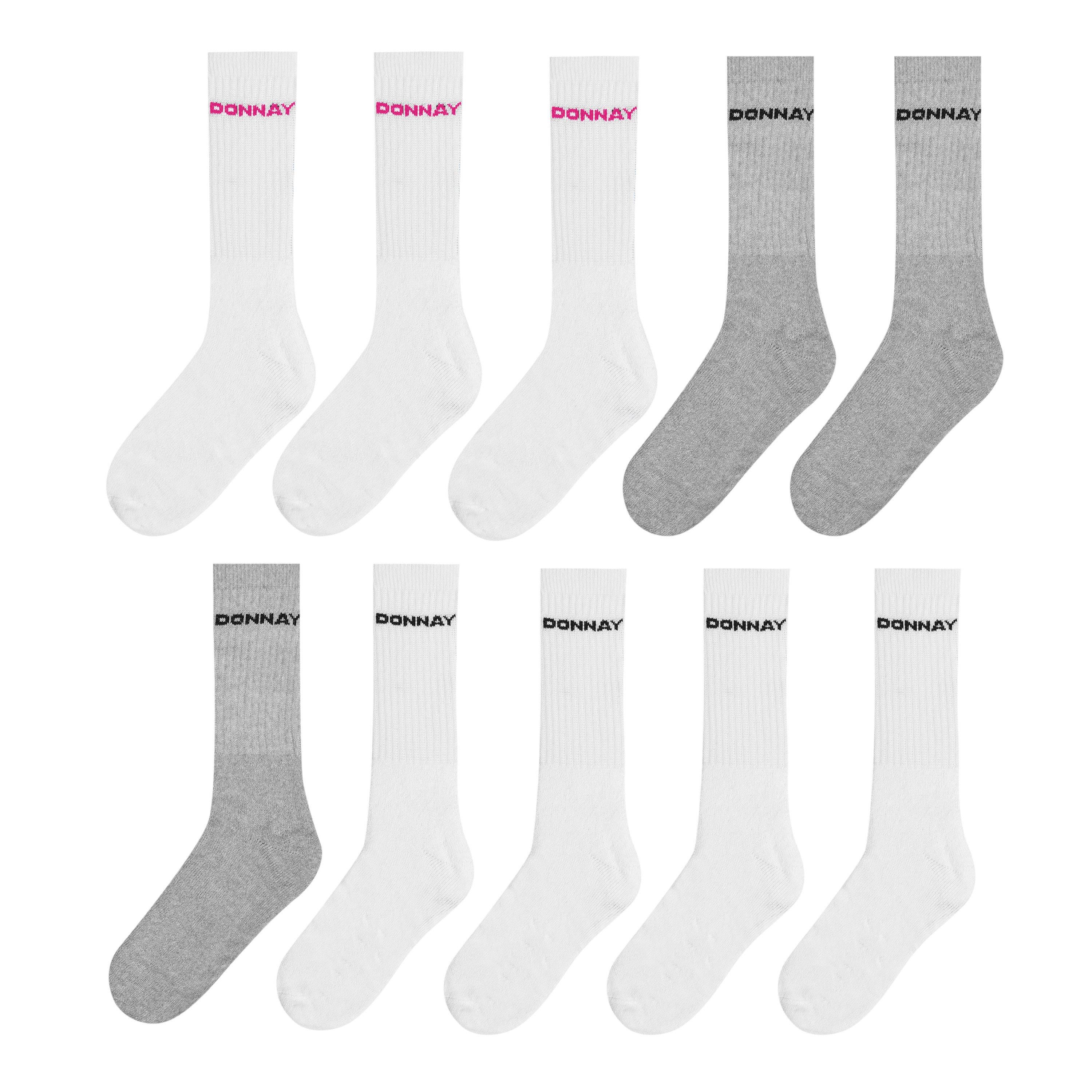 Donnay 10 Pack Crew Socks Junior Crew Socks Sports Direct MY