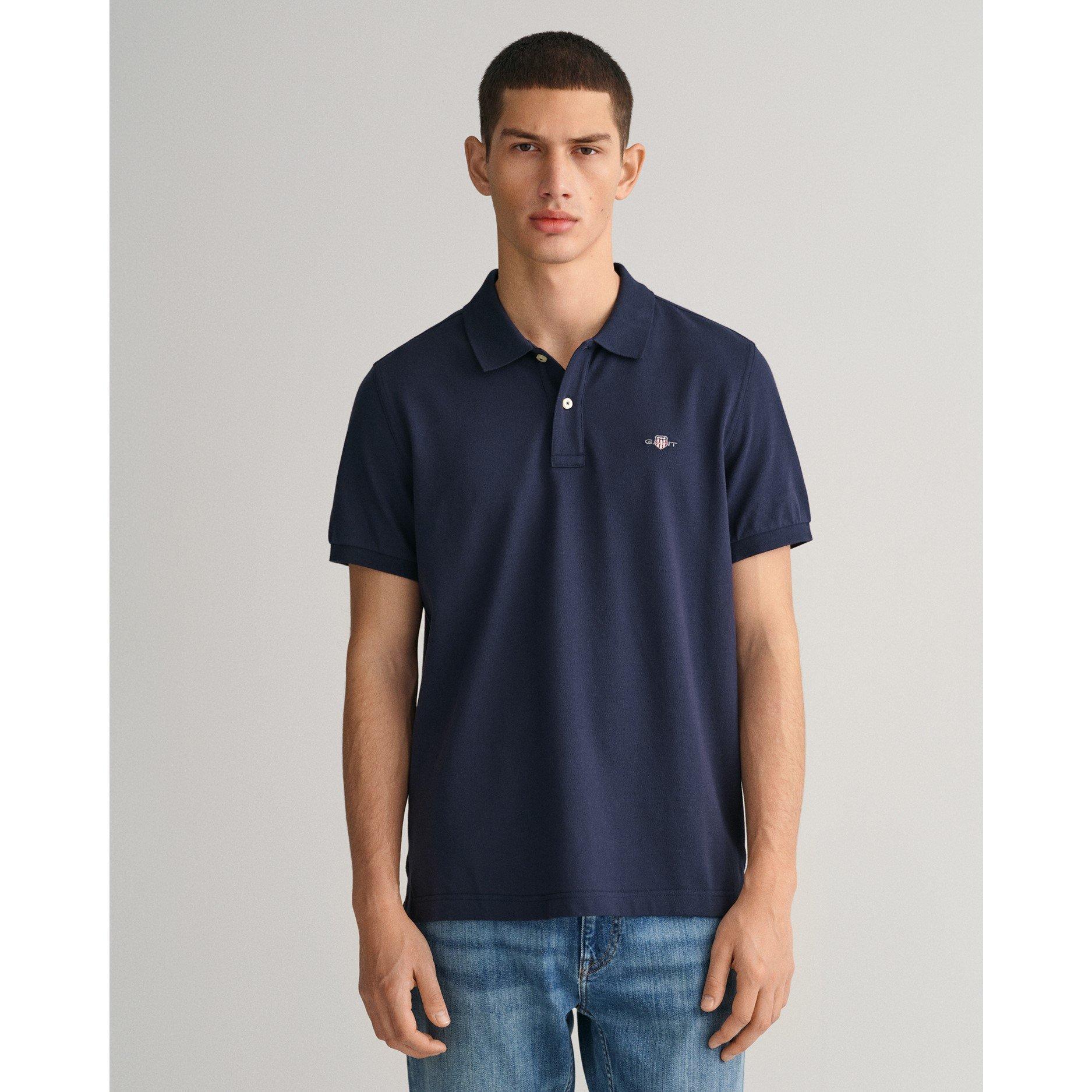 Gant Shield Piqué Polo Shirt Short Sleeve Polos USC