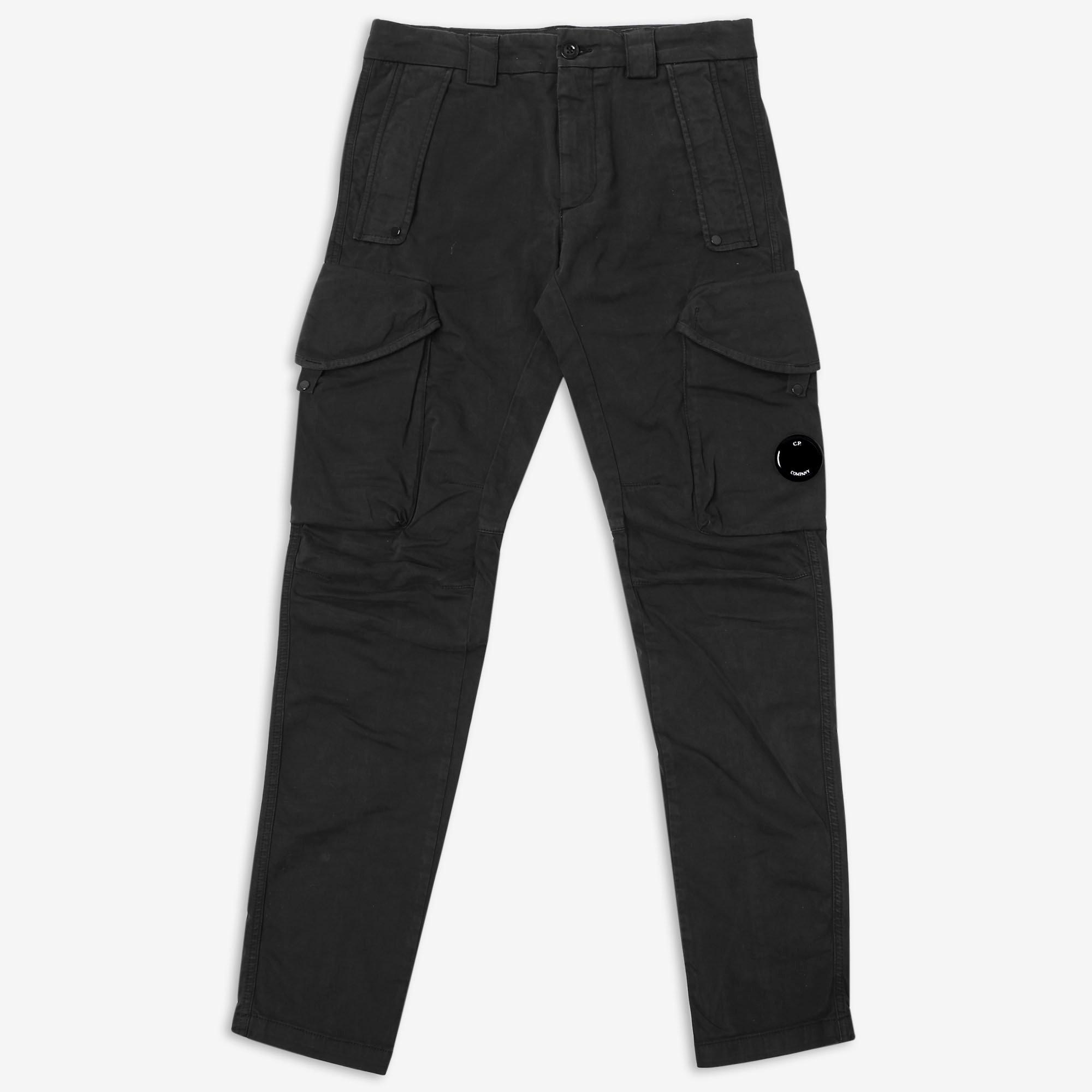 CP Company Stretch Sateen Ergonomic Mens Cargo Pants Cargo Trousers