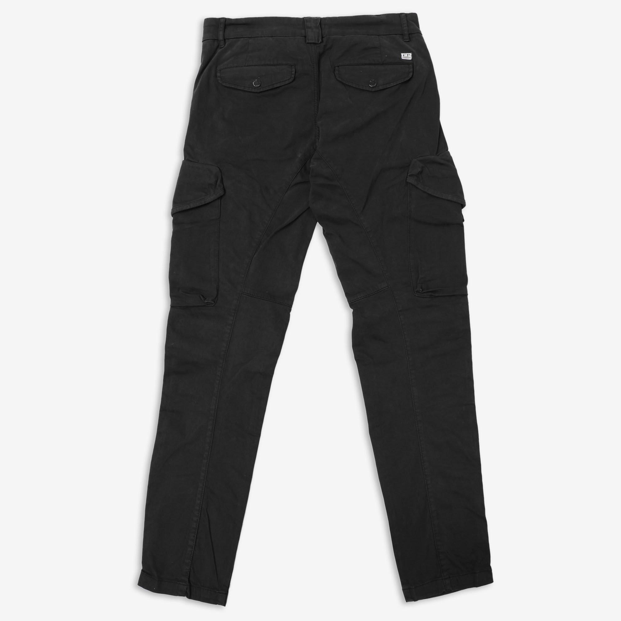 CP Company Stretch Sateen Ergonomic Mens Cargo Pants Cargo Trousers