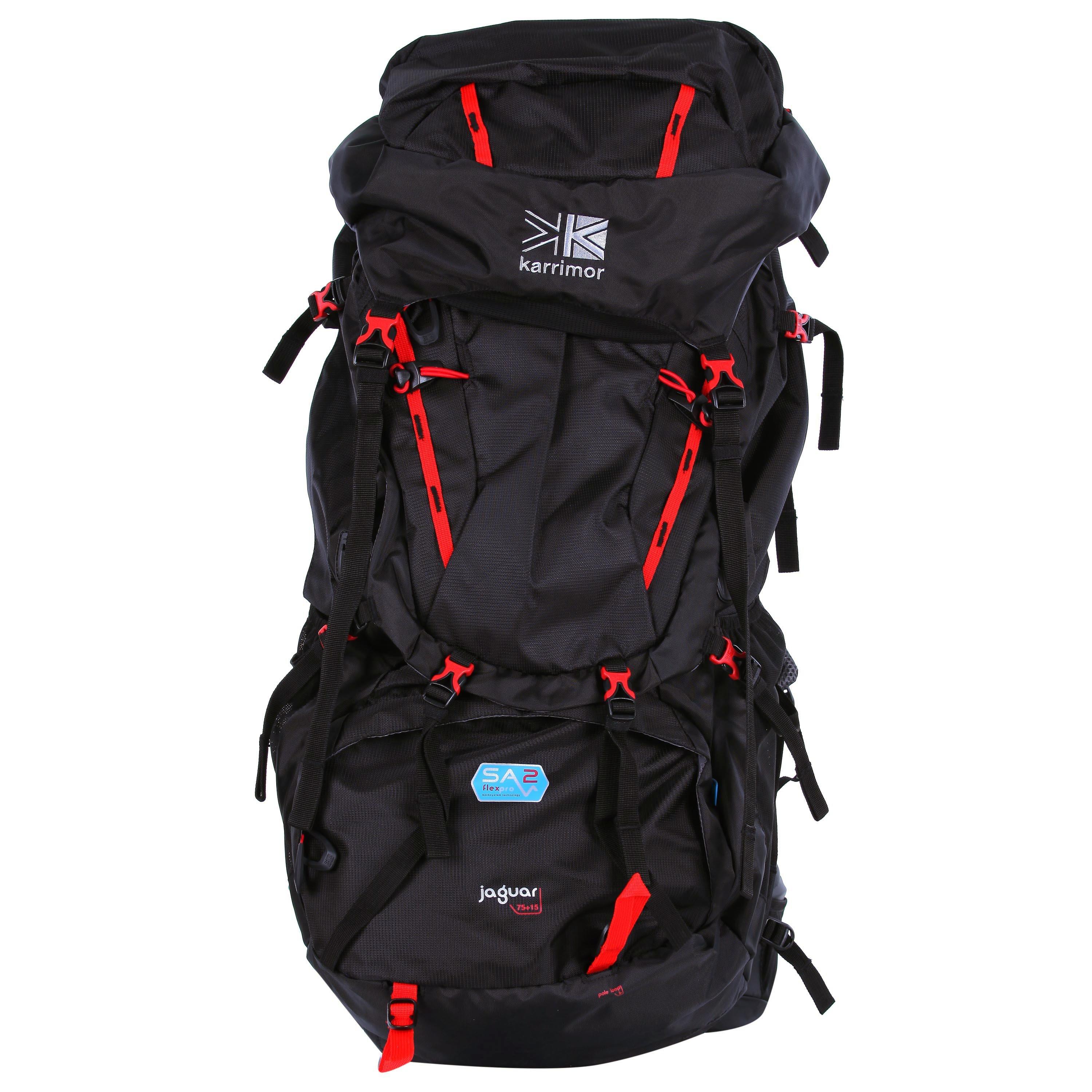 Karrimor Mens Jaguar SA2Flex 75+15 Backpack Trekking Packs Sports