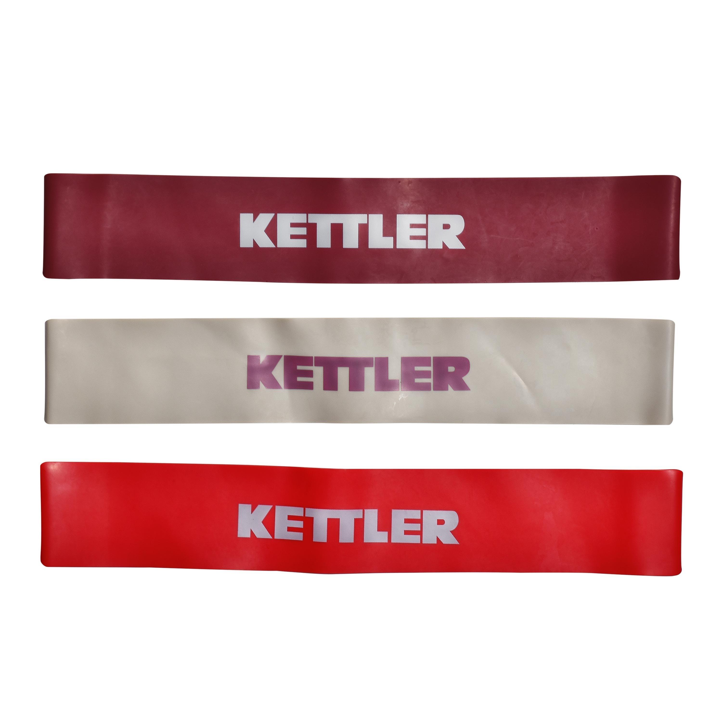Kettler 3 in 1 Lowerbody Resistance Bands Resistance Bands Sports