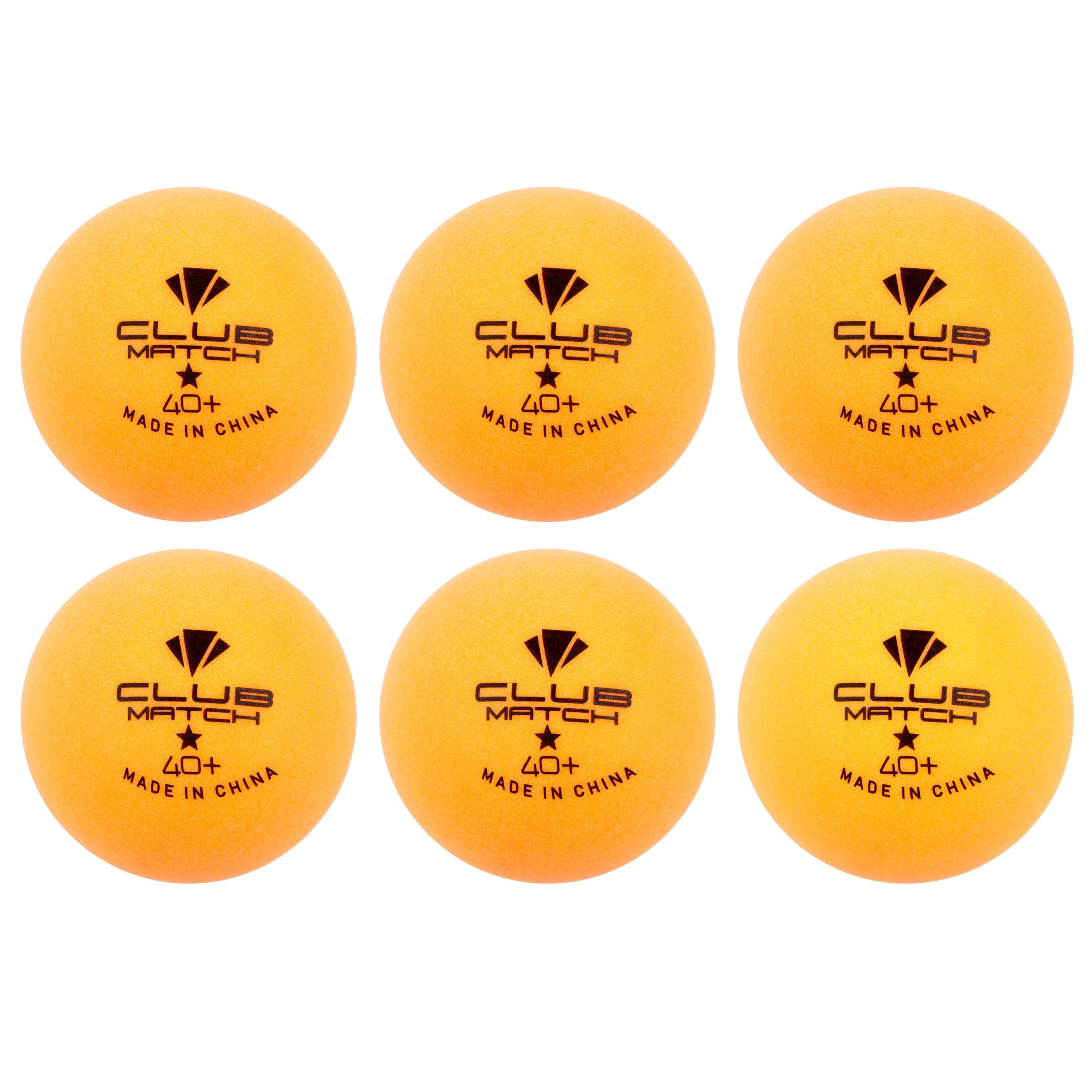Carlton Club Table Tennis Balls 6 Pack Table Tennis Balls Sports