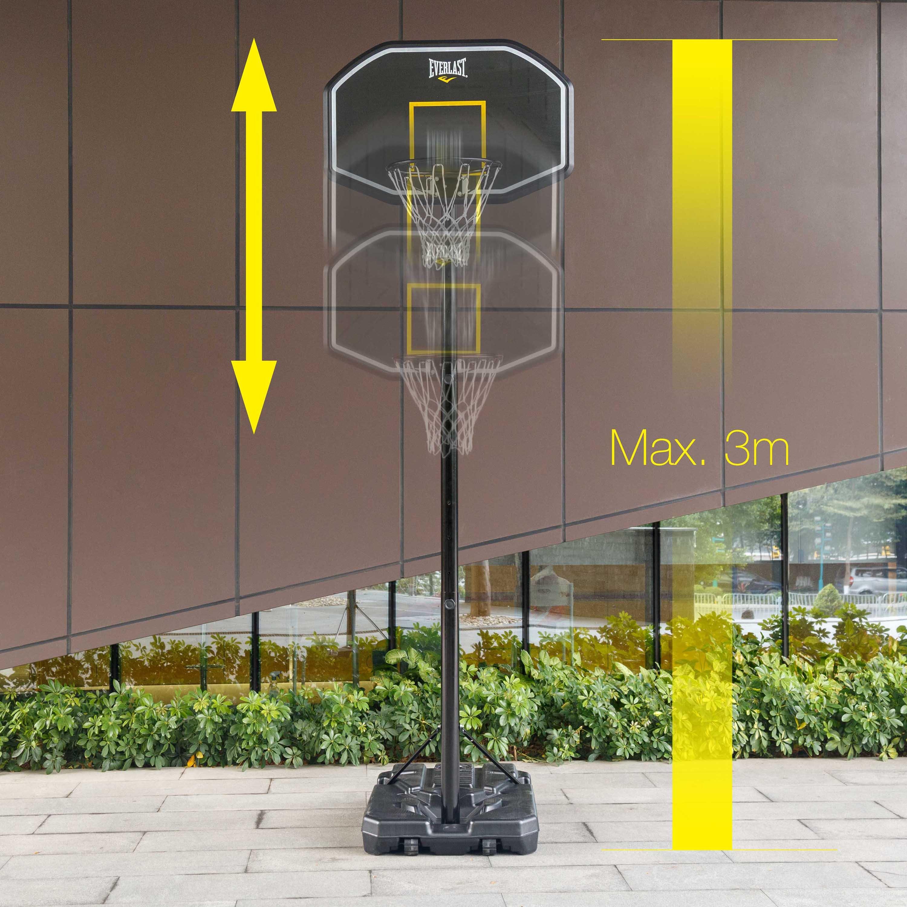 Everlast Heavy Duty Basketball Hoop and Stand Basketball Boards