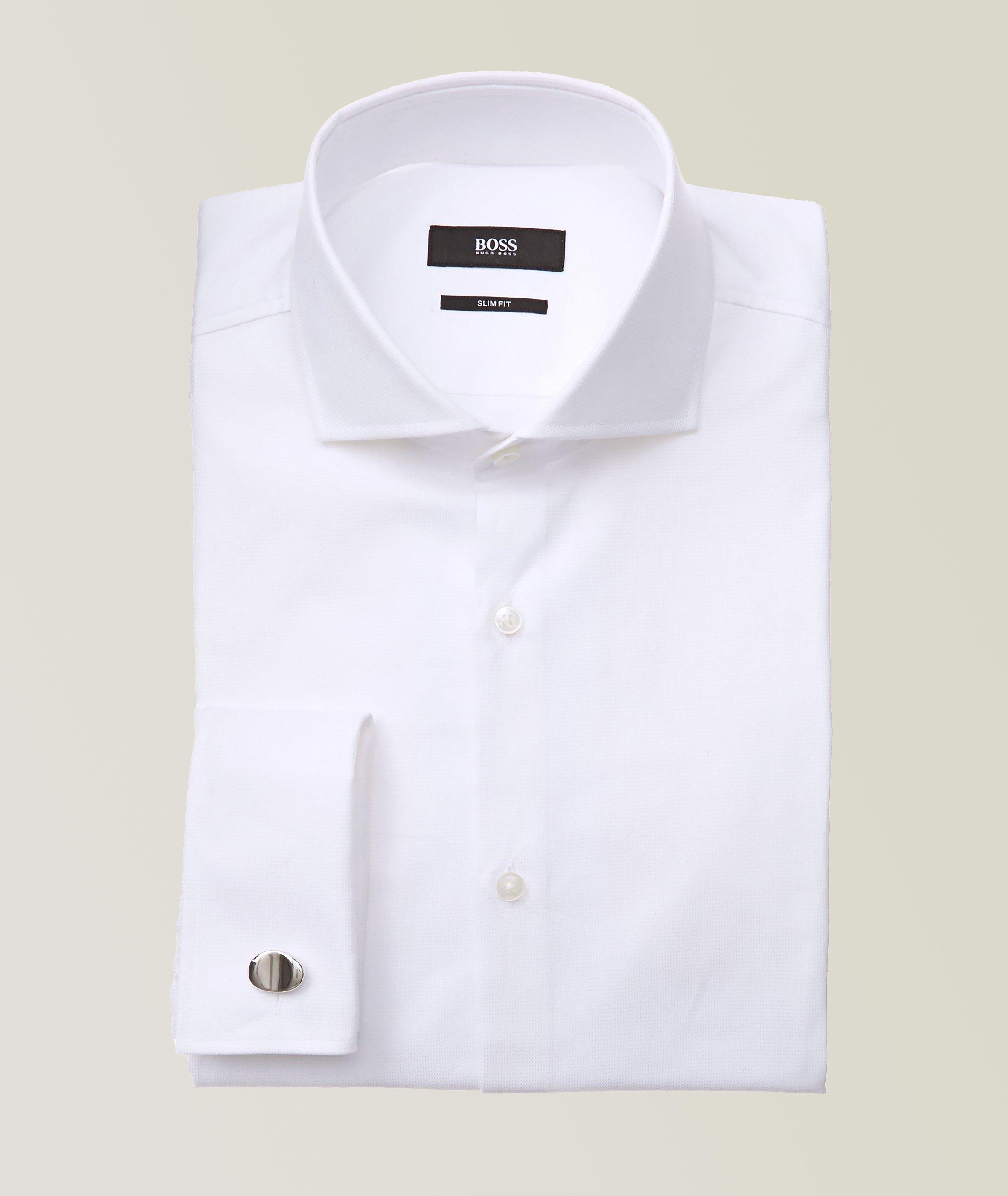 BOSS SlimFit Tonal Dress Shirt Dress Shirts Harry Rosen
