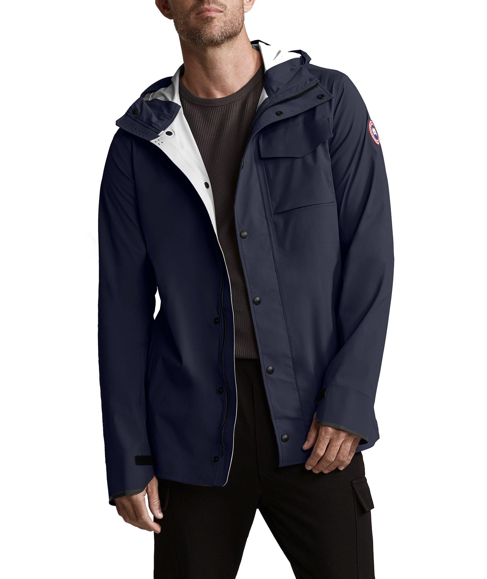 Canada Goose Nanaimo StretchNylon Rain Jacket Rainwear Harry Rosen
