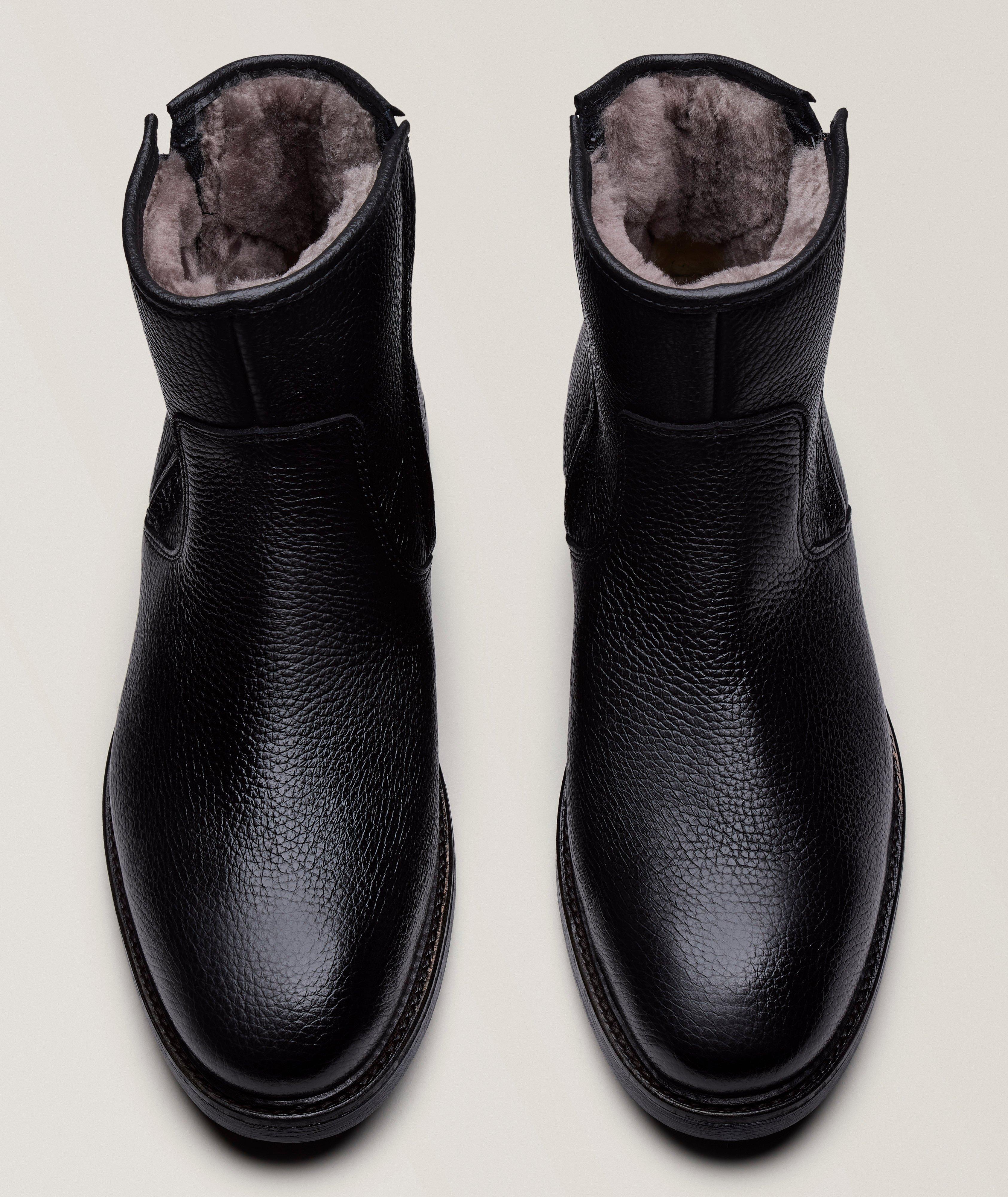 Pajar Ely Waterproof LeatherShearling Boots Boots Harry Rosen