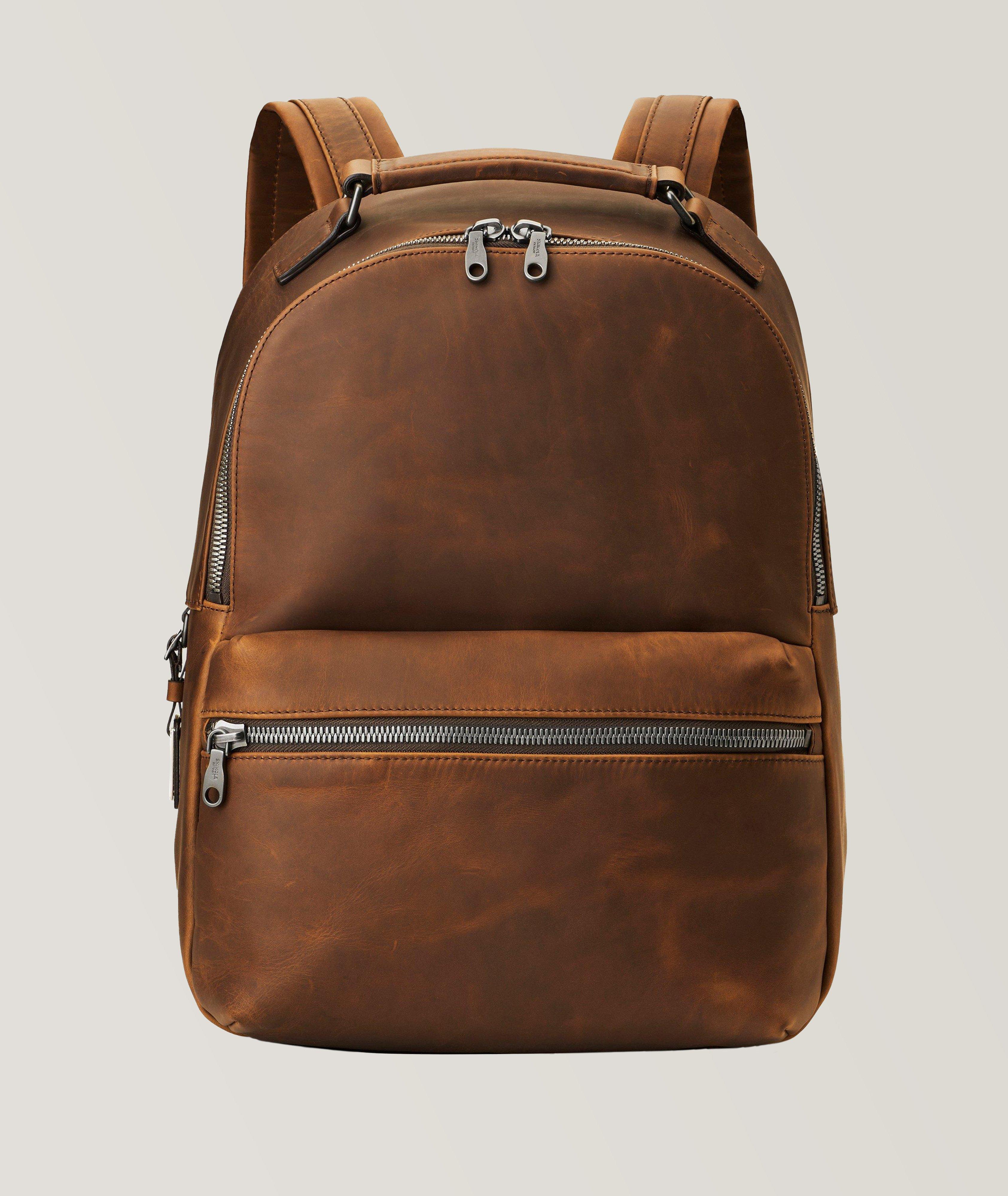 Shinola The Runwell Navigator Leather Backpack Bags & Cases Harry Rosen