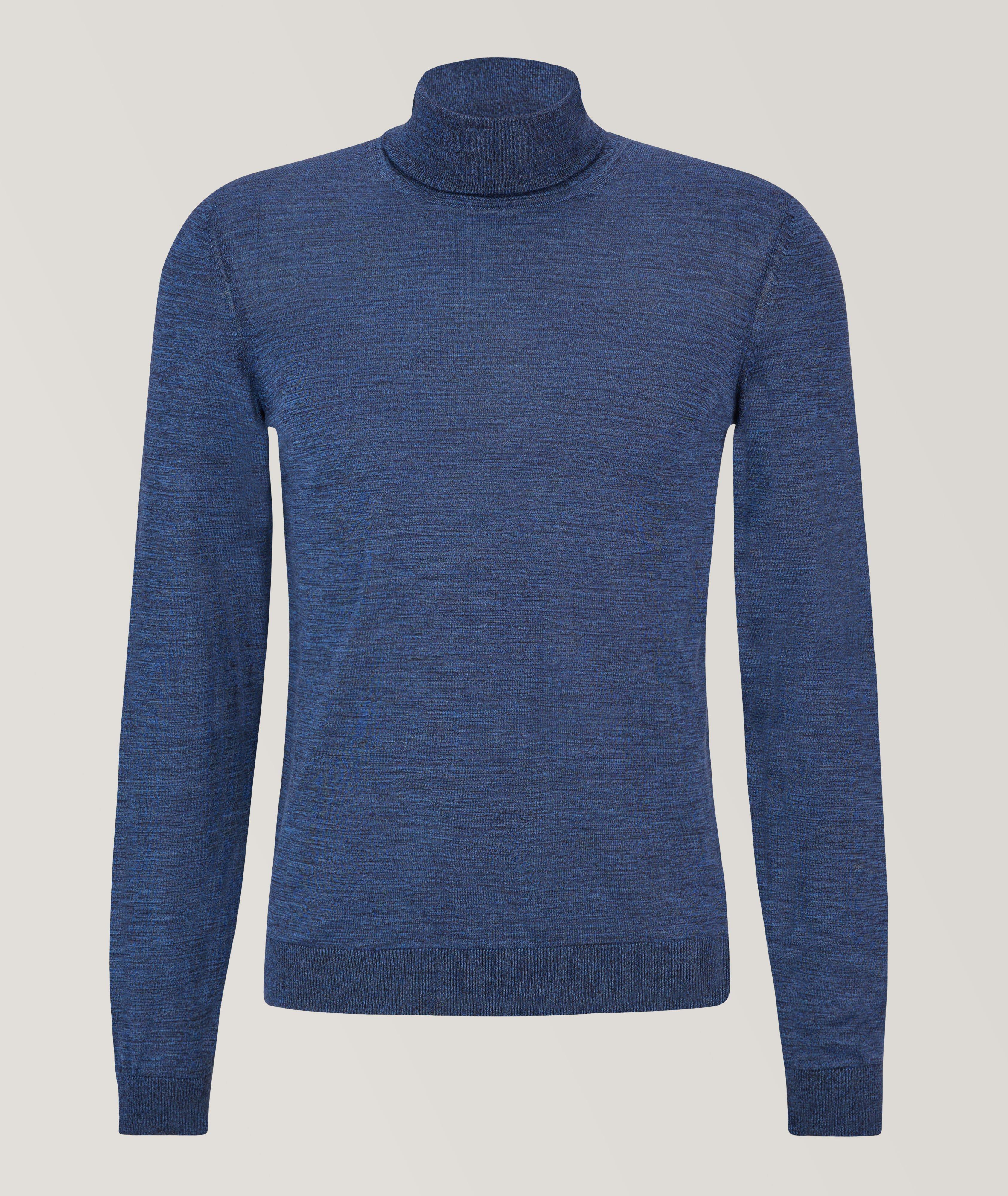 BOSS SlimFit Virgin Wool Rollneck Sweater Sweaters & Knits Harry Rosen