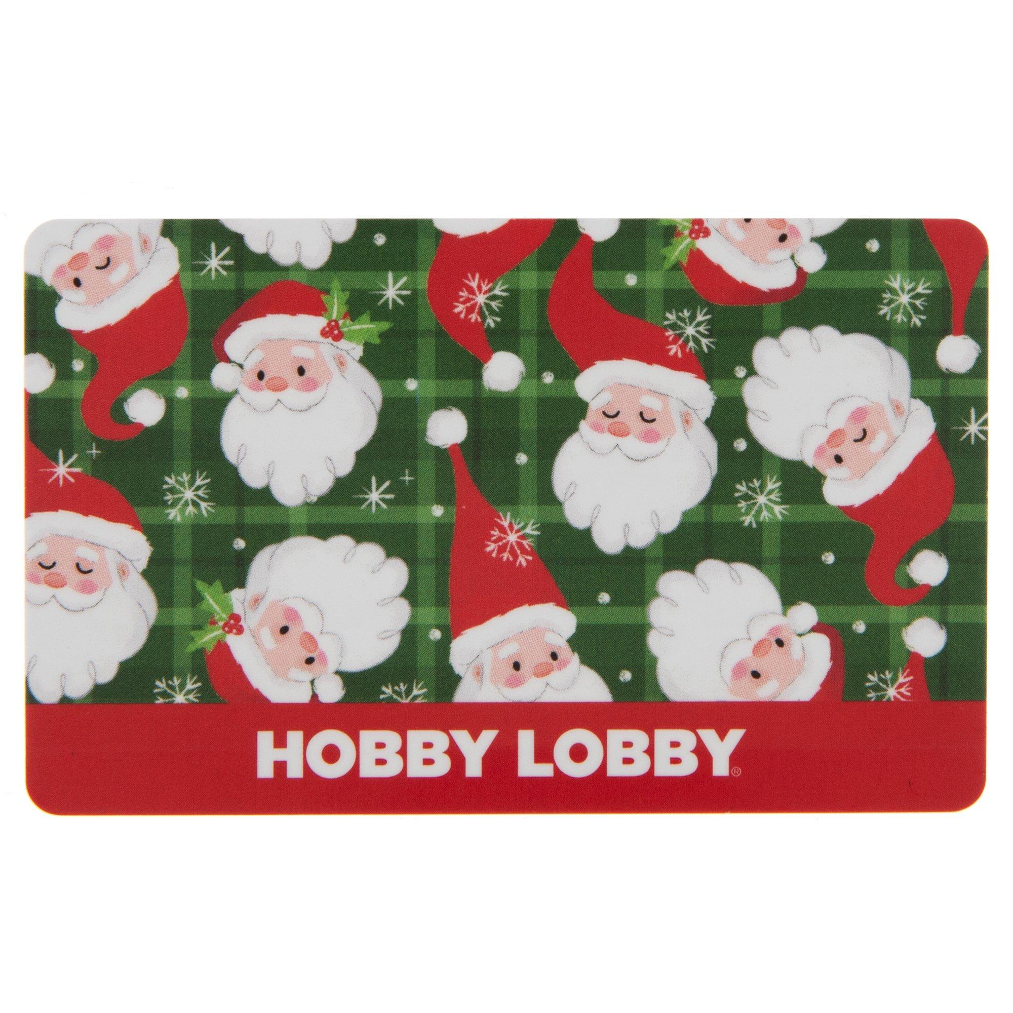 Santa Gift Card Hobby Lobby gcsanta