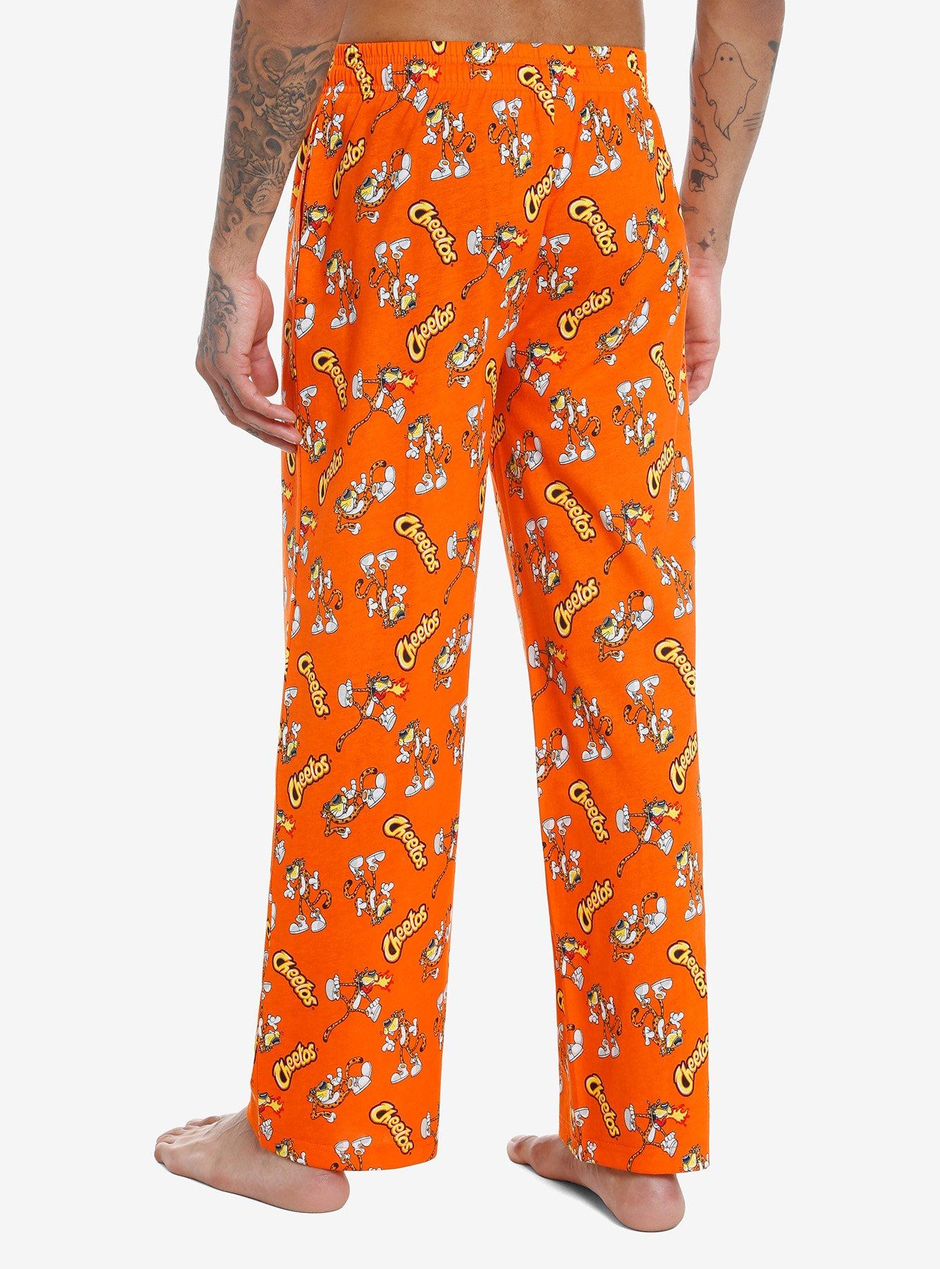 Hot Topic Cheetos Chester Cheetah Pajama Pants Green Tree Mall