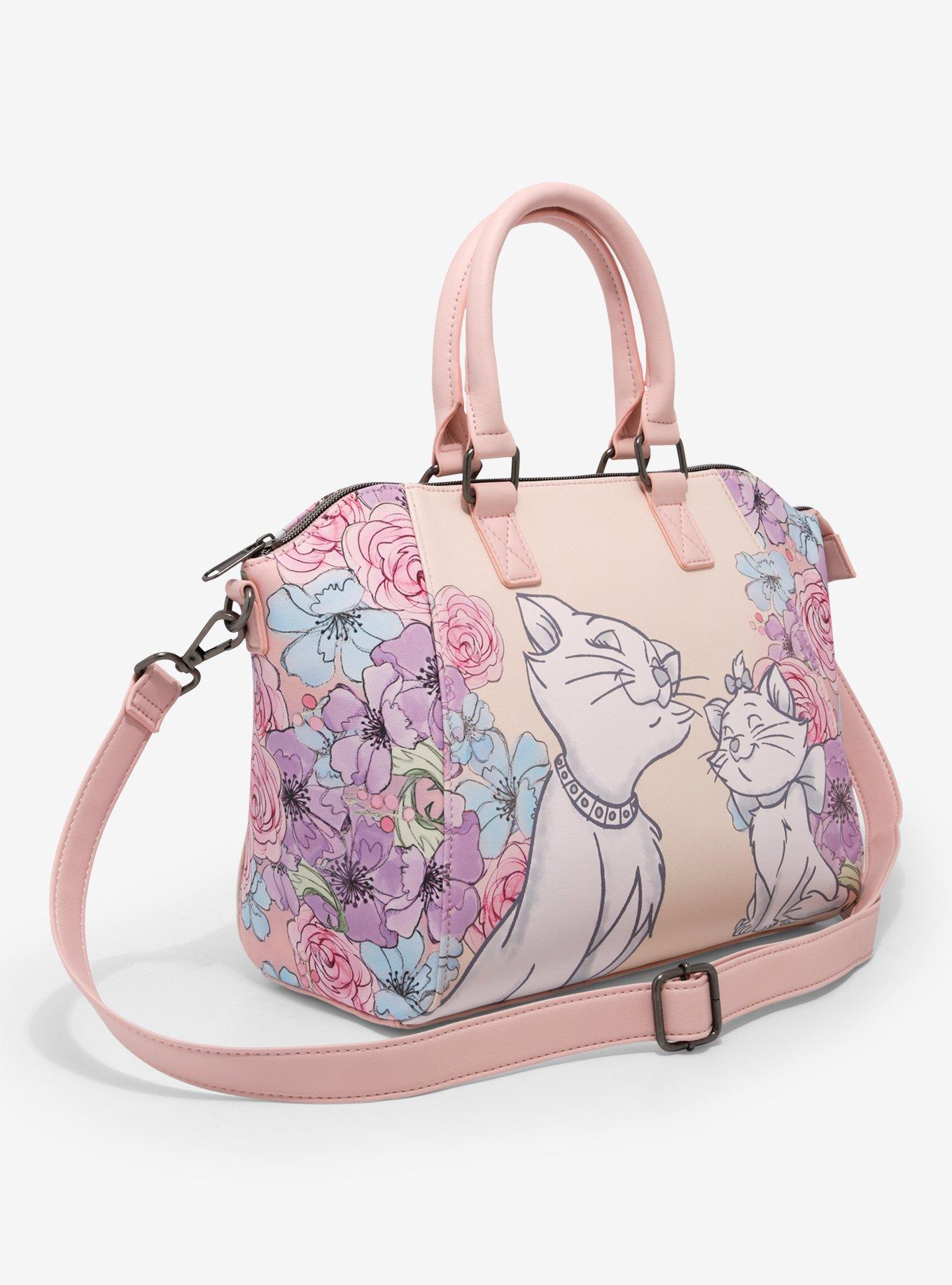 Hot Topic Loungefly Disney The Aristocats Marie & Duchess Floral