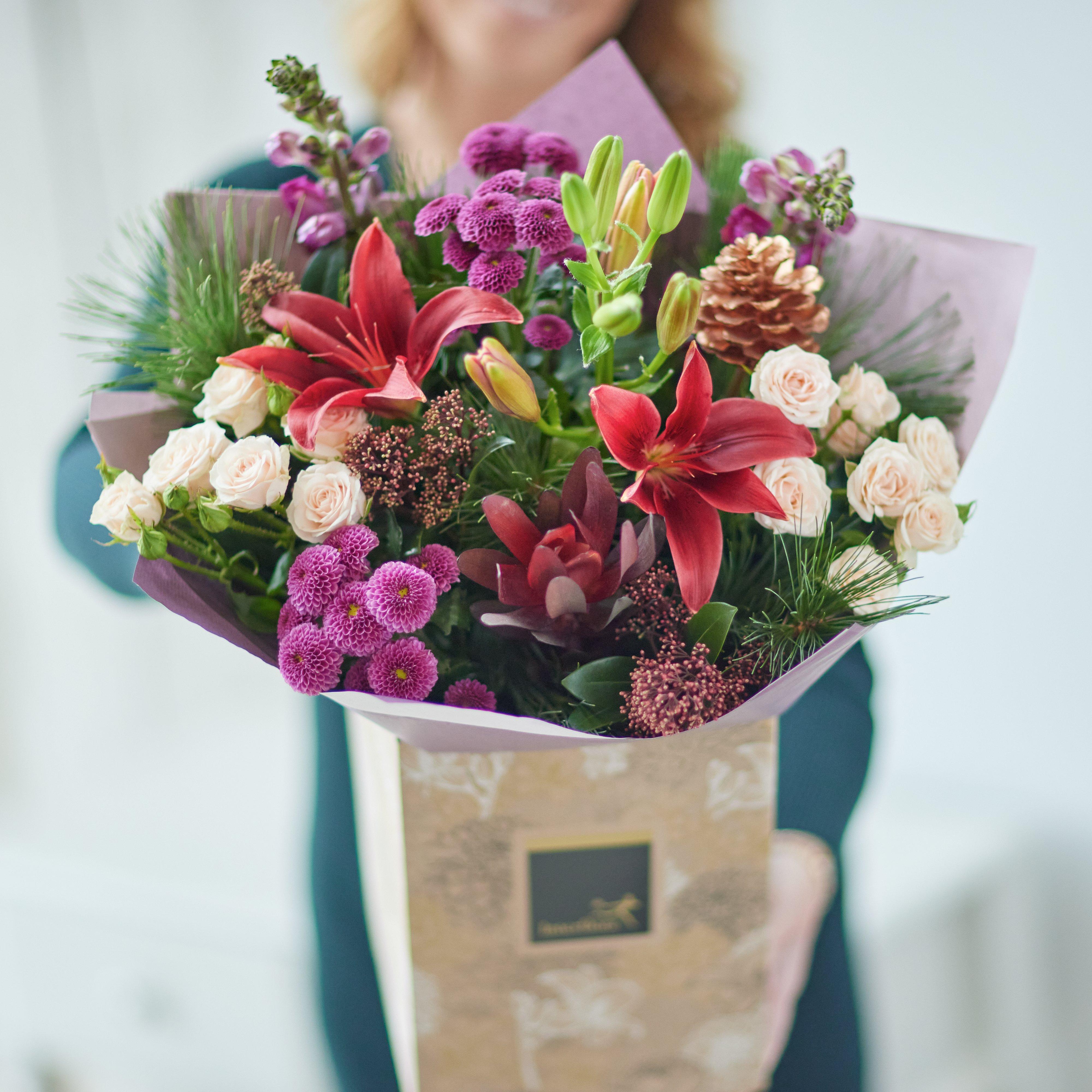 Need a same day or Christmas Eve delivery? Interflora
