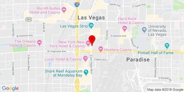Las Vegas Strip Map (2024) Updated