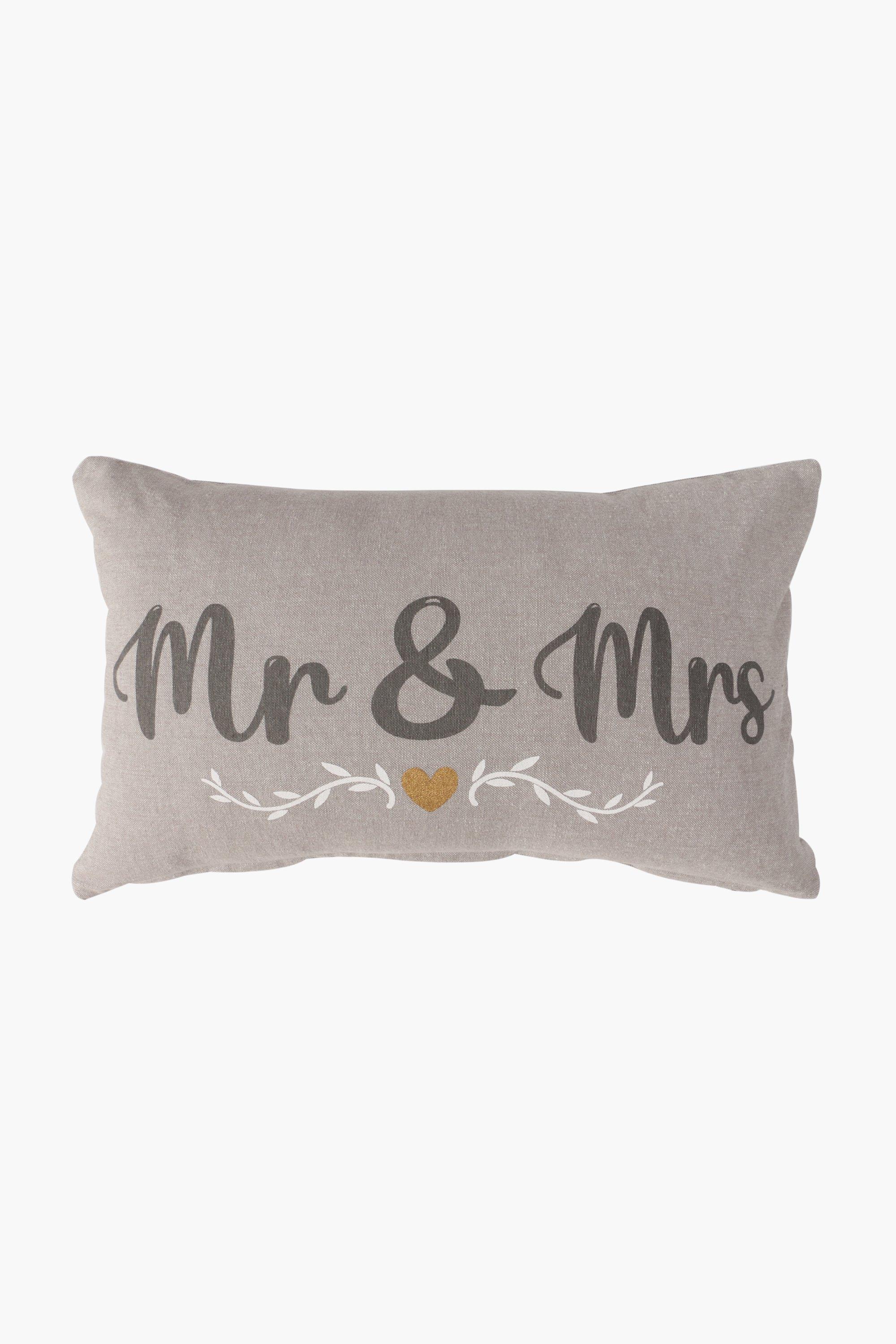 Mr + Mrs Boho Scatter Cushion, 30x50cm
