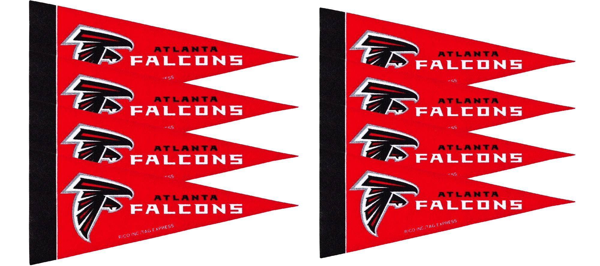 Atlanta Falcons Pennants 8ct Party City