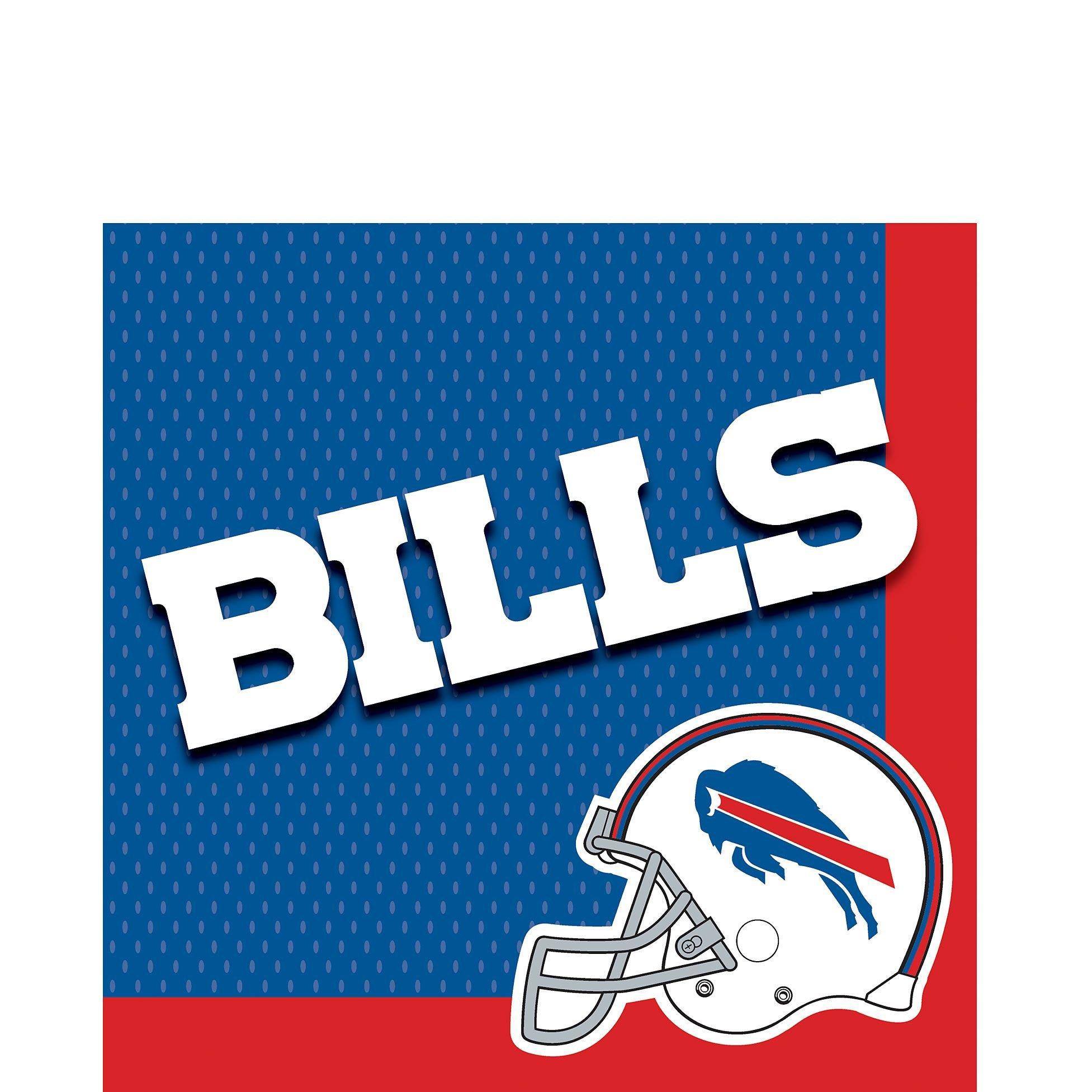 Buffalo Bills Lunch Napkins 36ct Party City