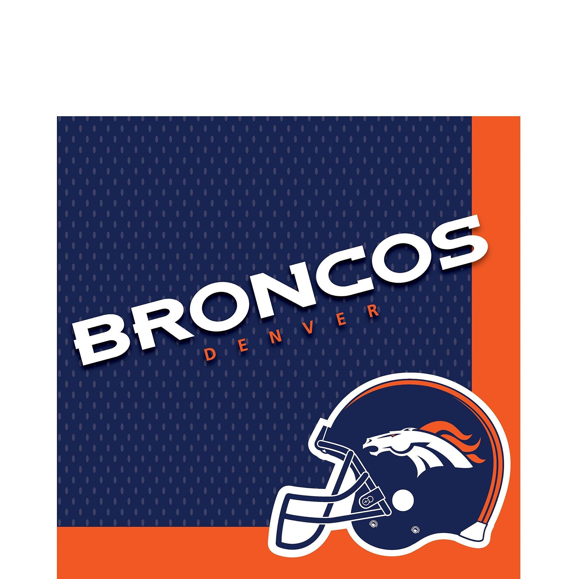 Denver Broncos Lunch Napkins 36ct Party City
