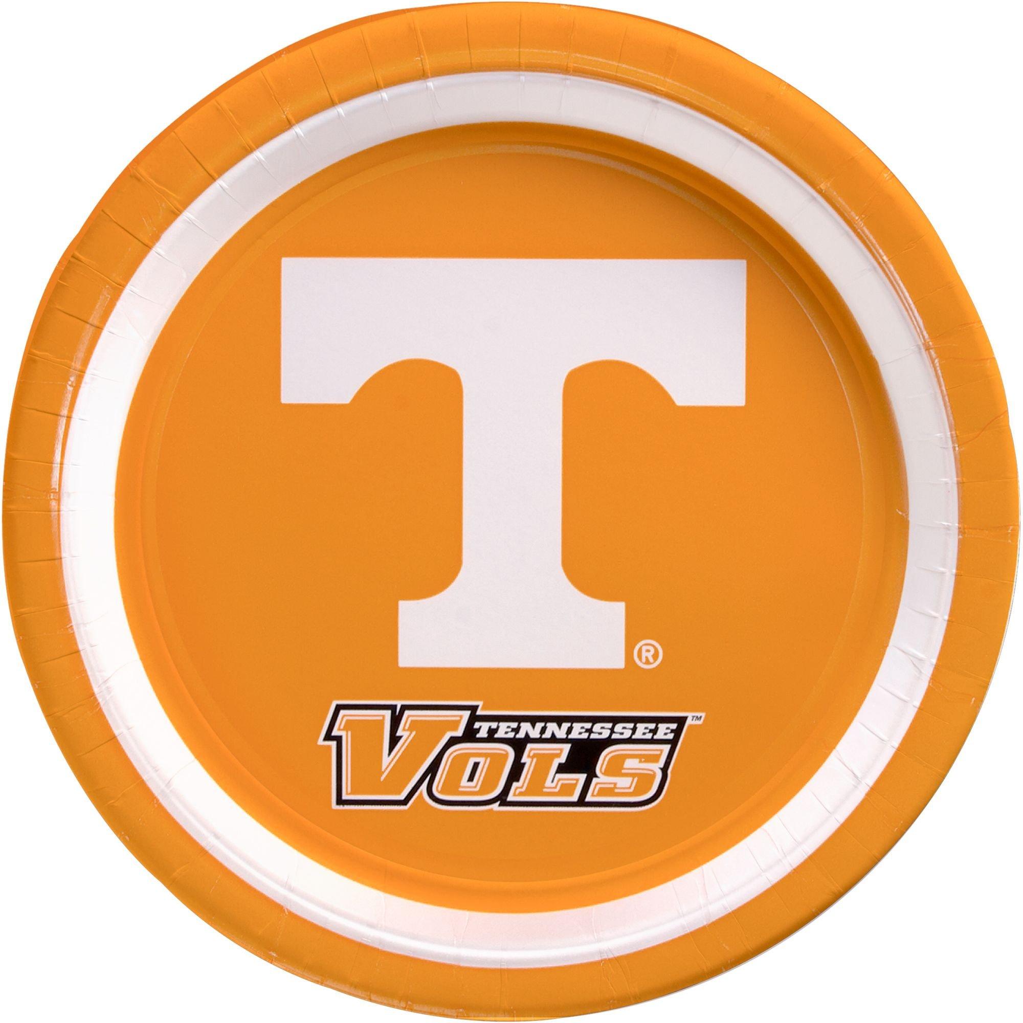 Tennessee Volunteers Lunch Plates 10ct Party City