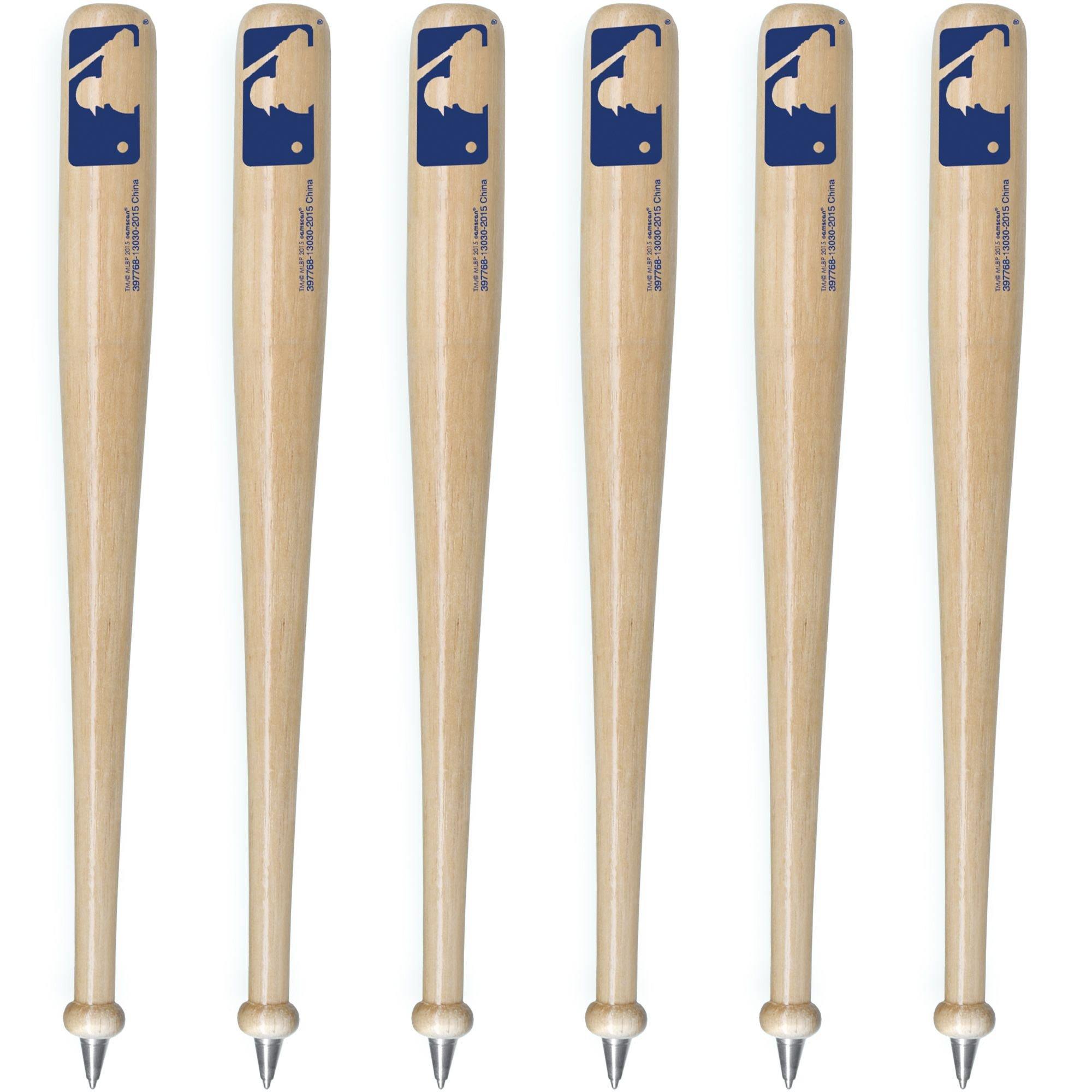MLB Baseball Bat Pens 6ct Party City