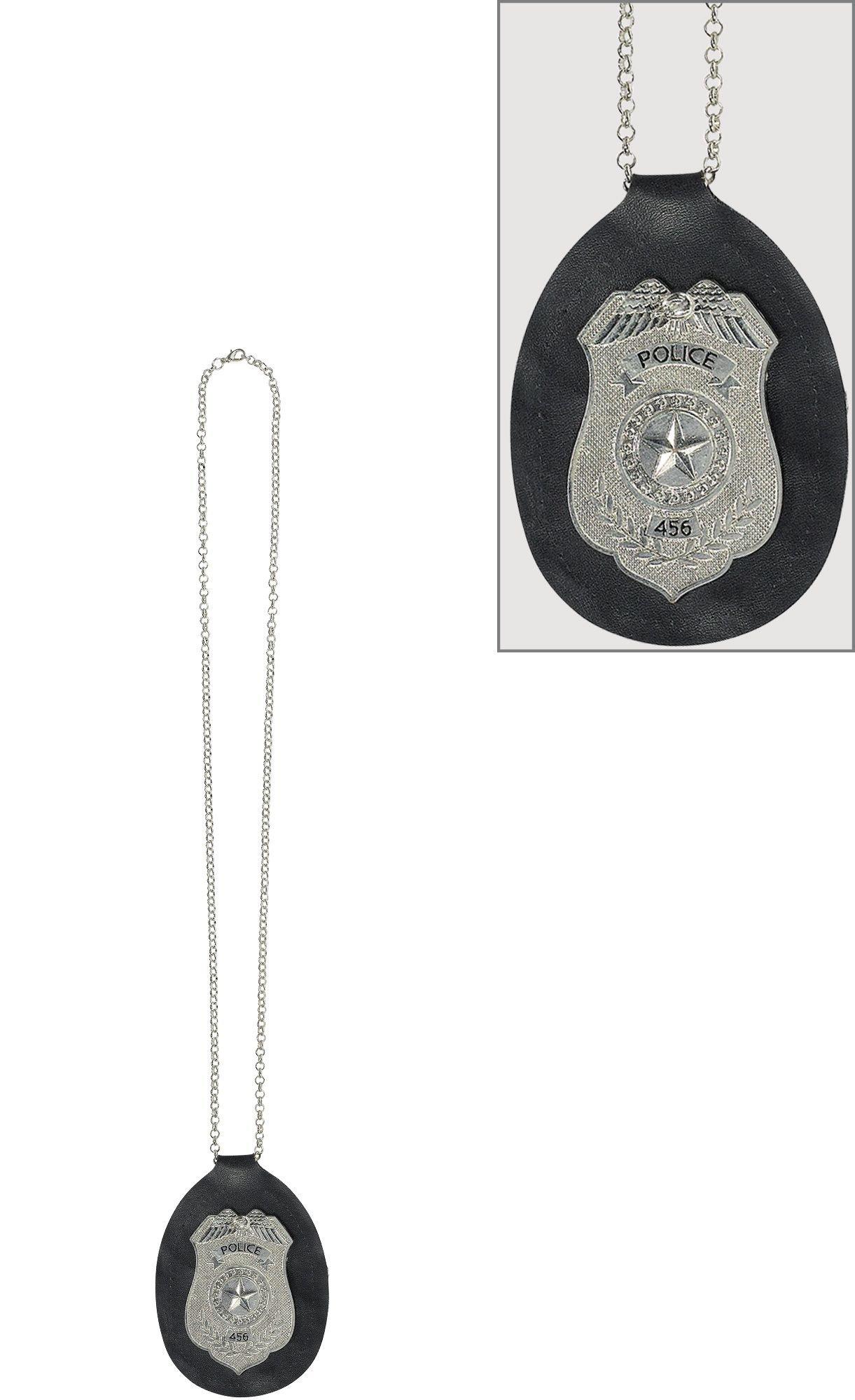 Police Badge Necklace Party City