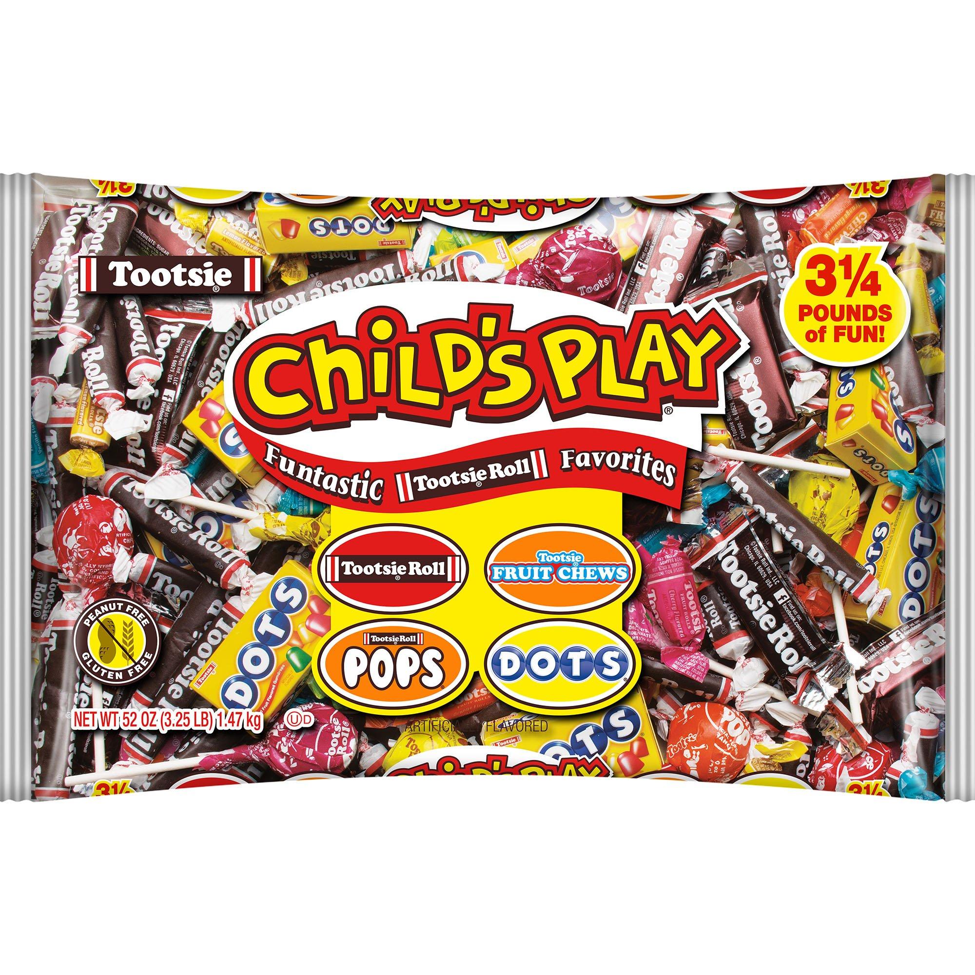 Child’s Play Tootsie & Dots Candy Mix, 3.25lb Party City