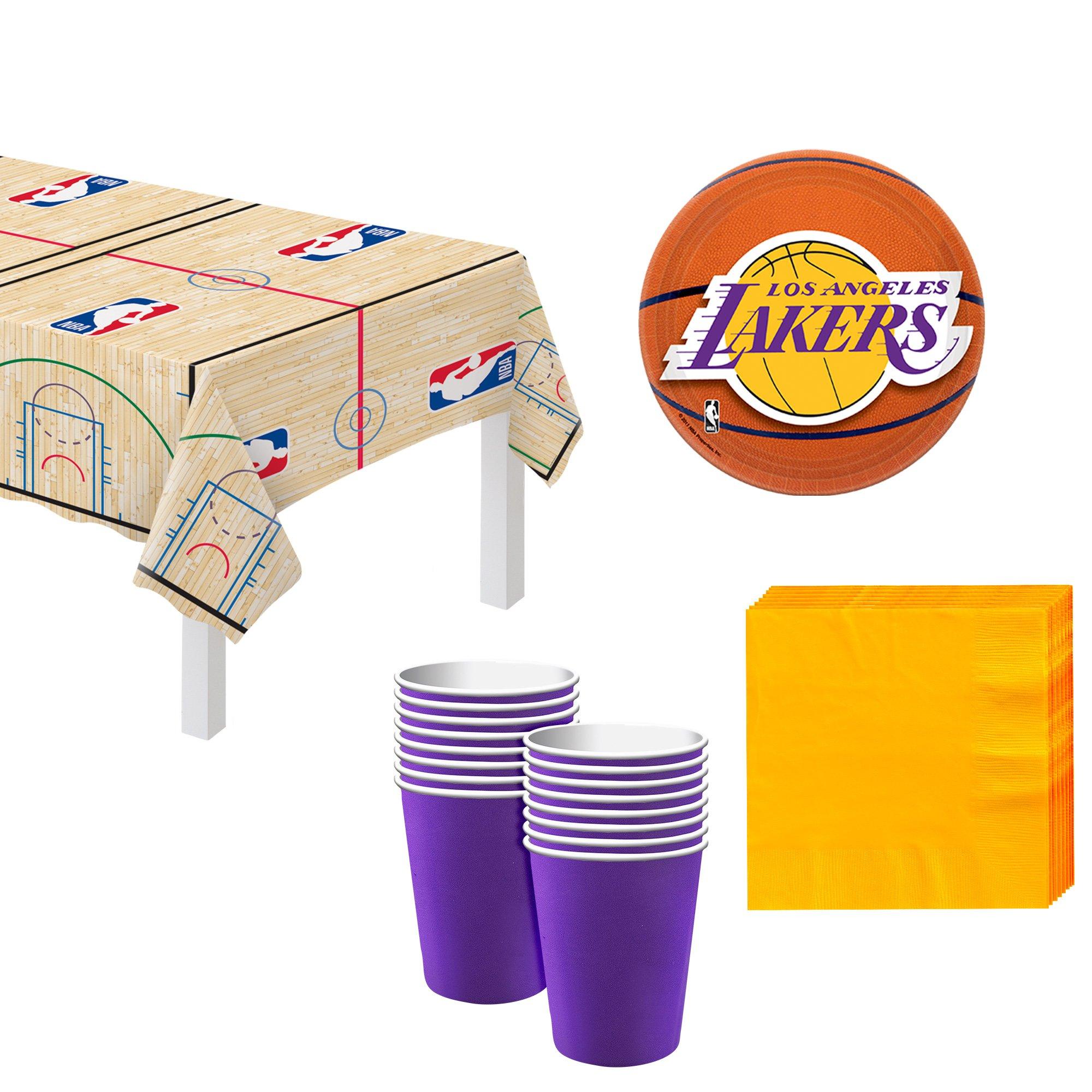 Los Angeles Lakers Party Kit 16 Guests Party City