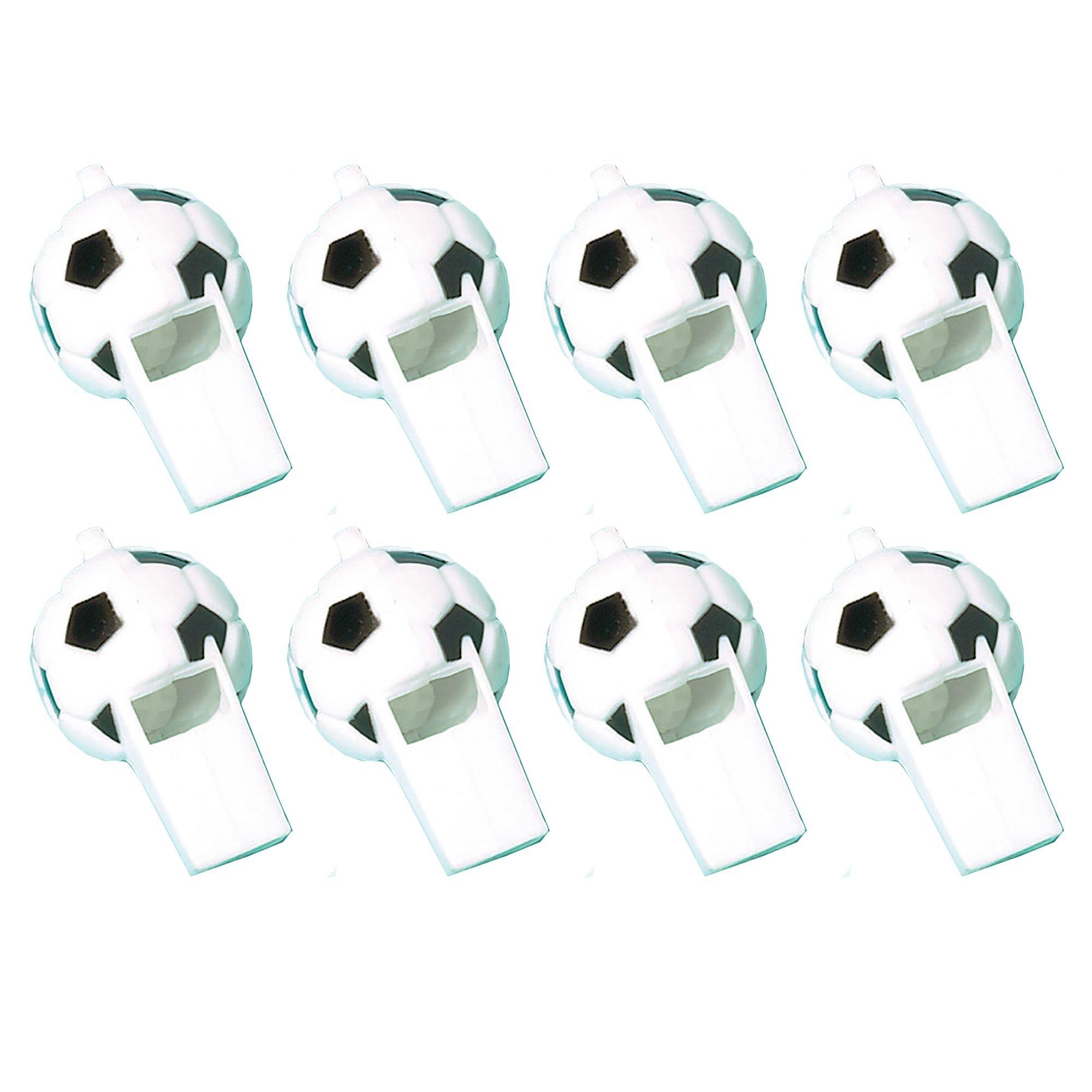 Soccer Whistles 8ct Party City
