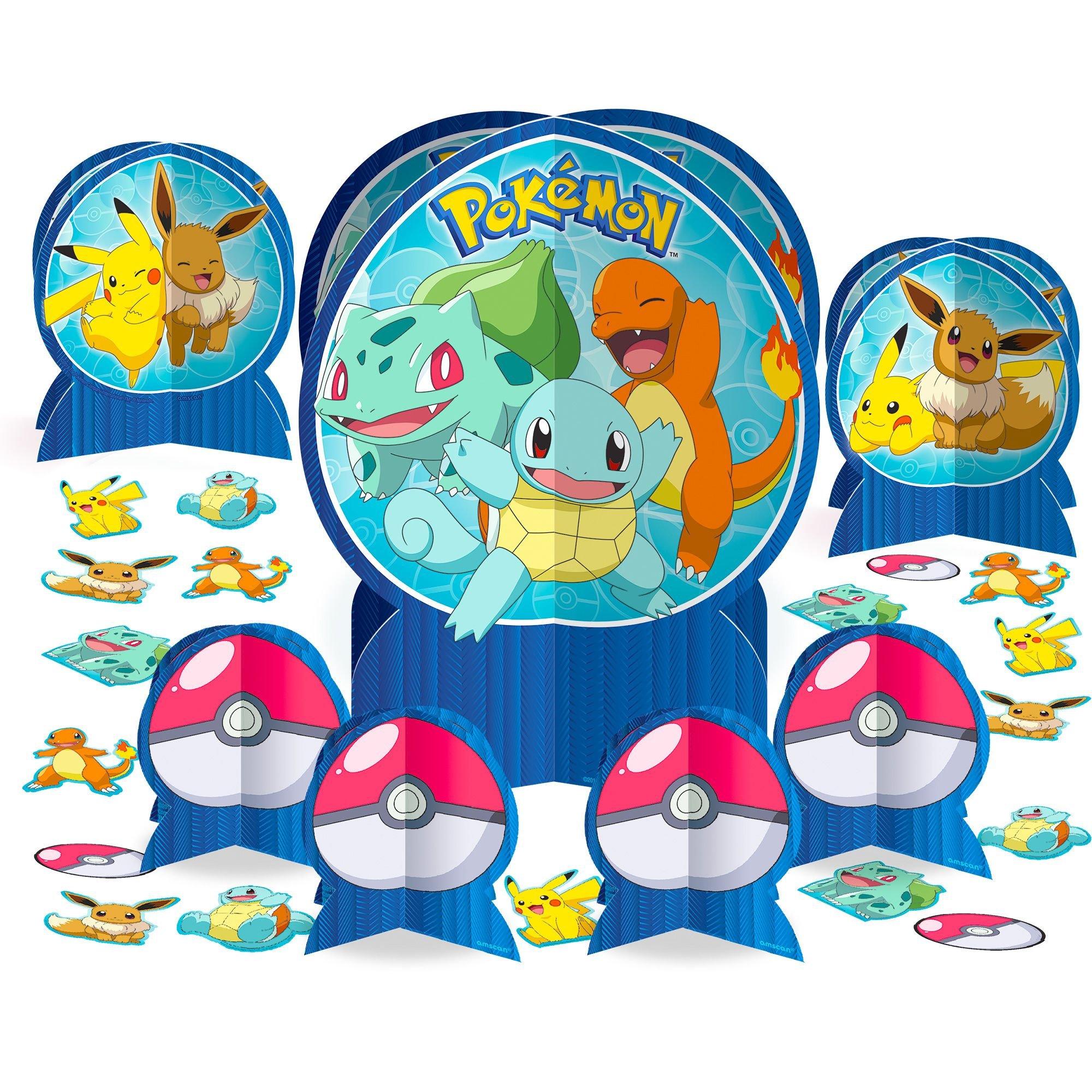 Classic Pokémon Table Centerpiece Kit Party City