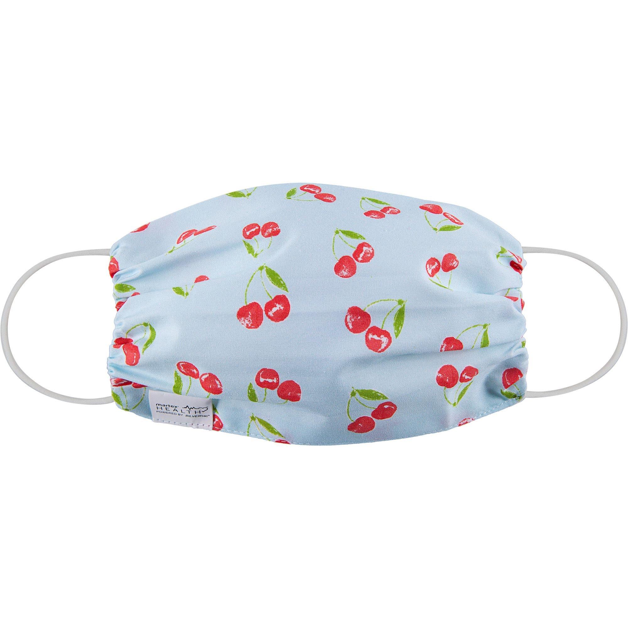 Spring Cherries Face Mask for Adults Party City