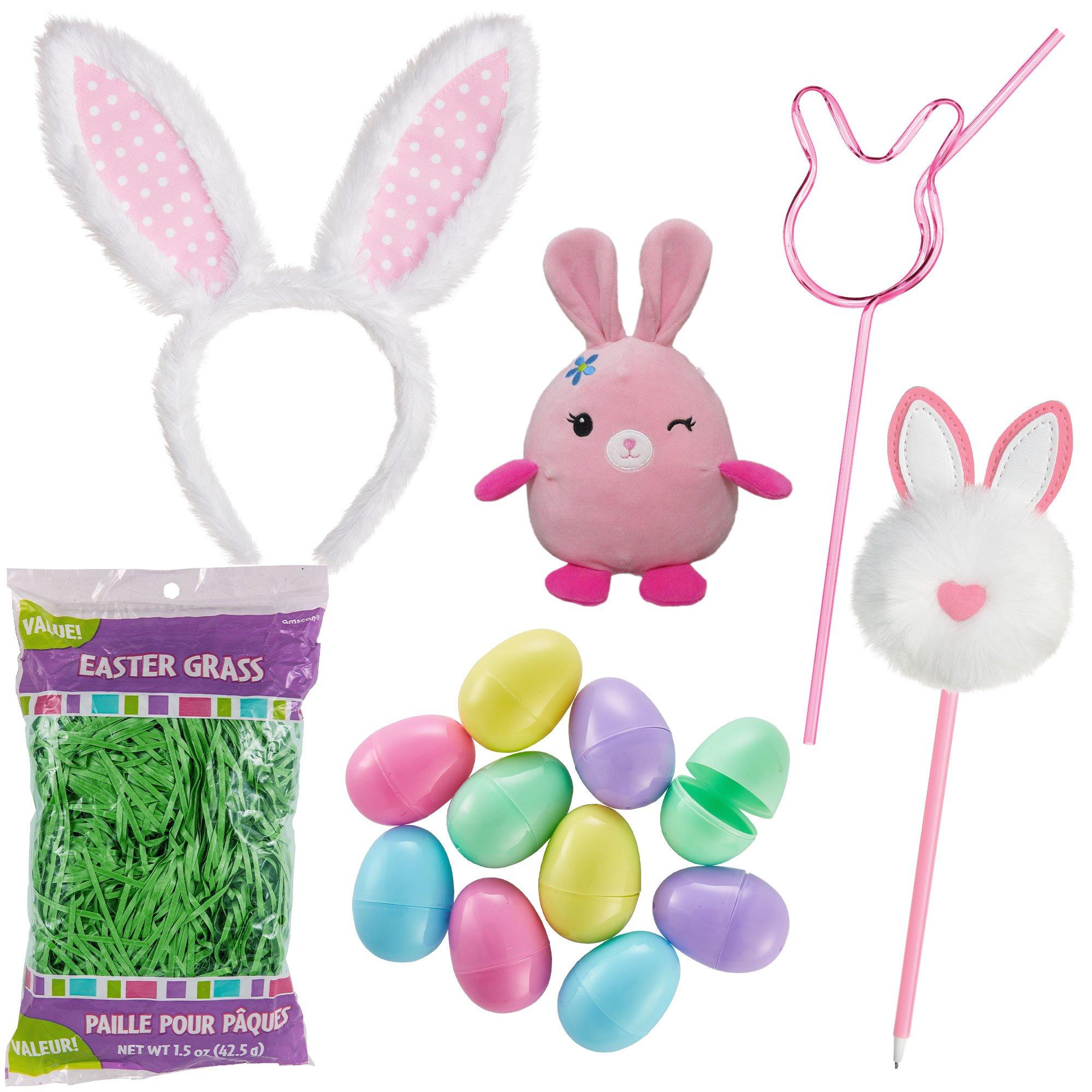 Pastel Easter Basket Kit Party City