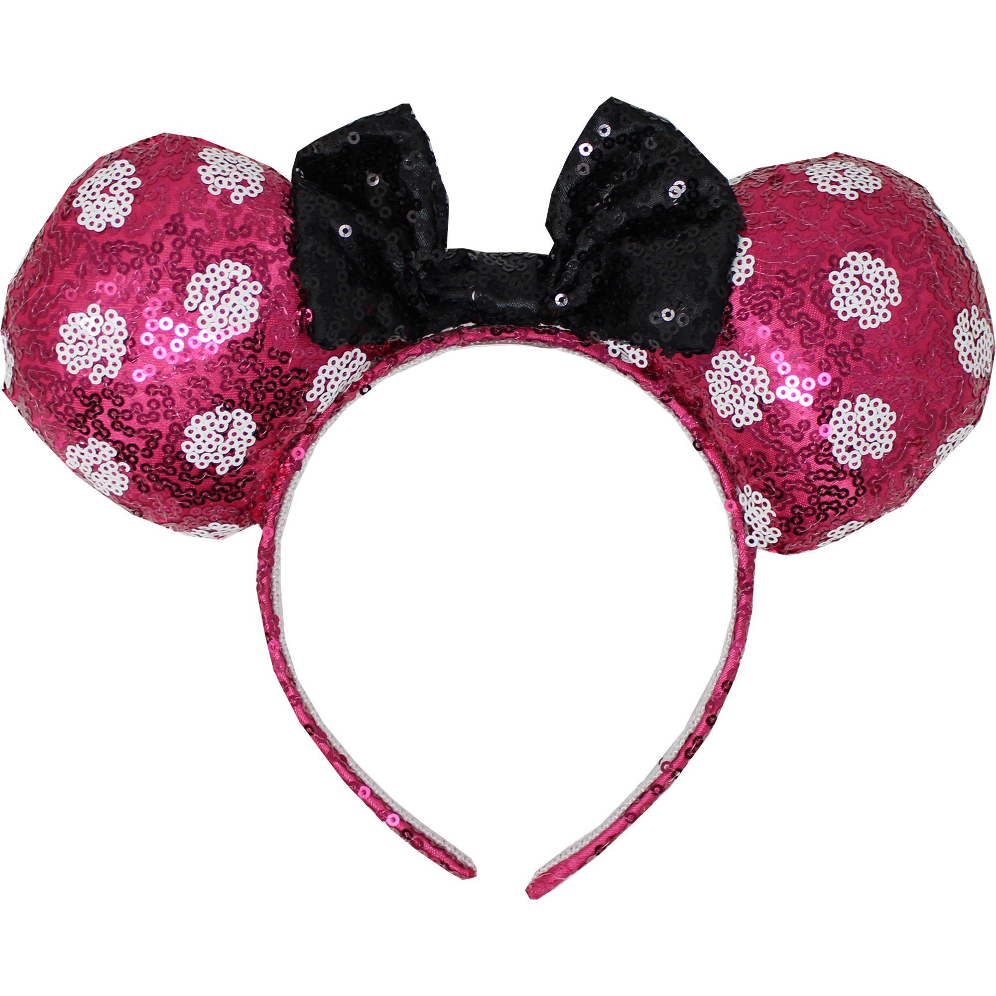 Puffy Minnie Mouse Ears Headband Party City