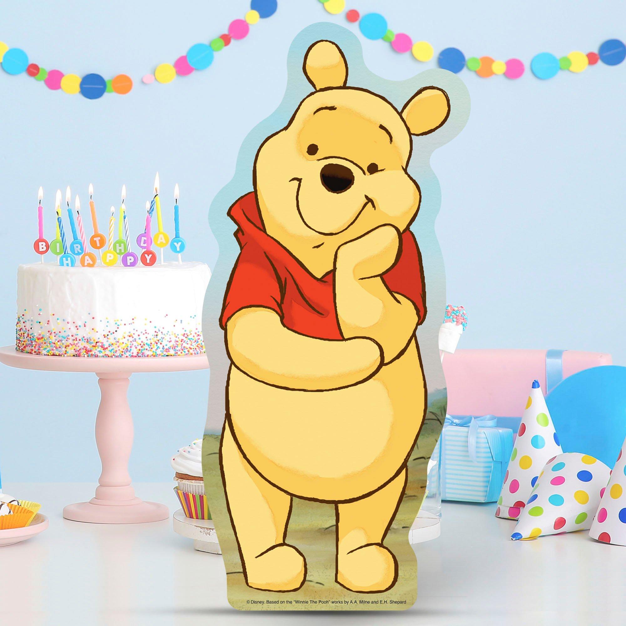 Pooh Centerpiece Cardboard Cutout, 18in Disney Winnie the Pooh
