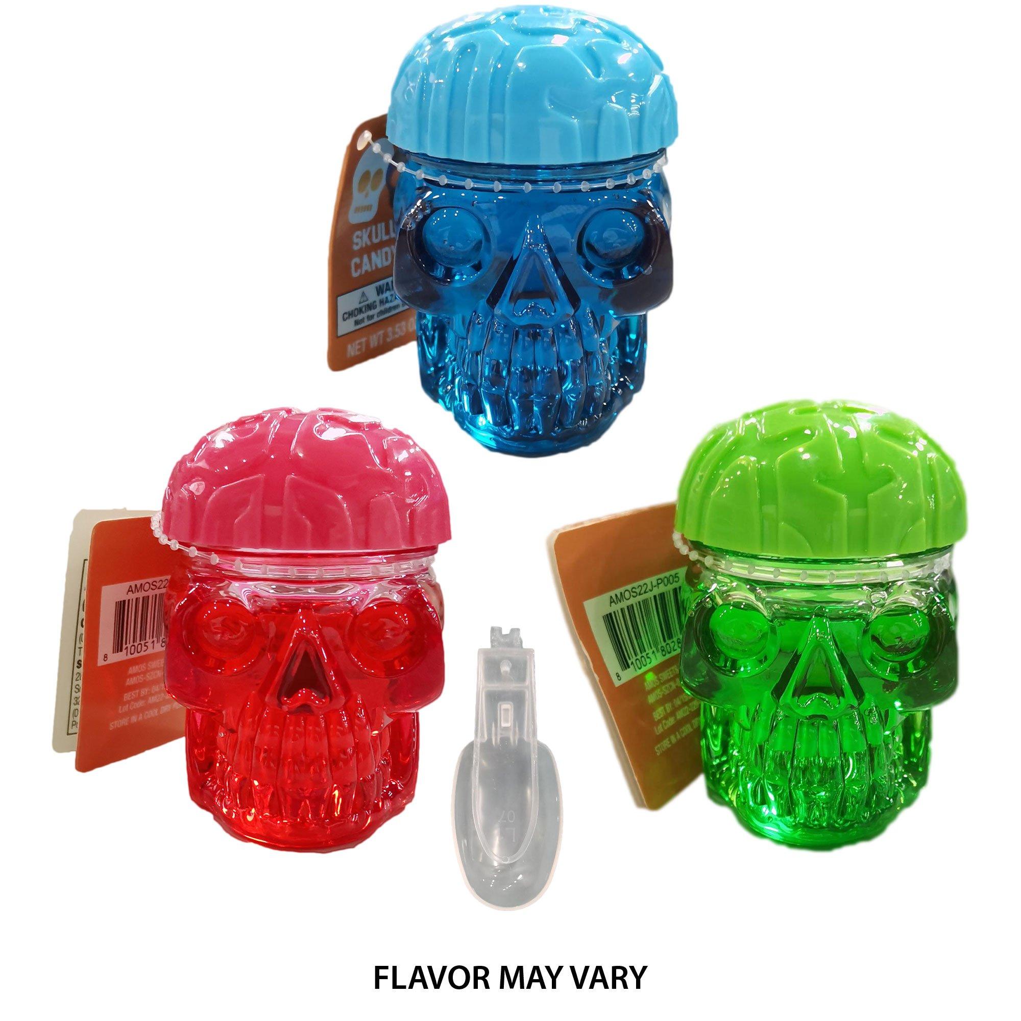 Sour Skull Slime Halloween Candy, 3.5oz Party City