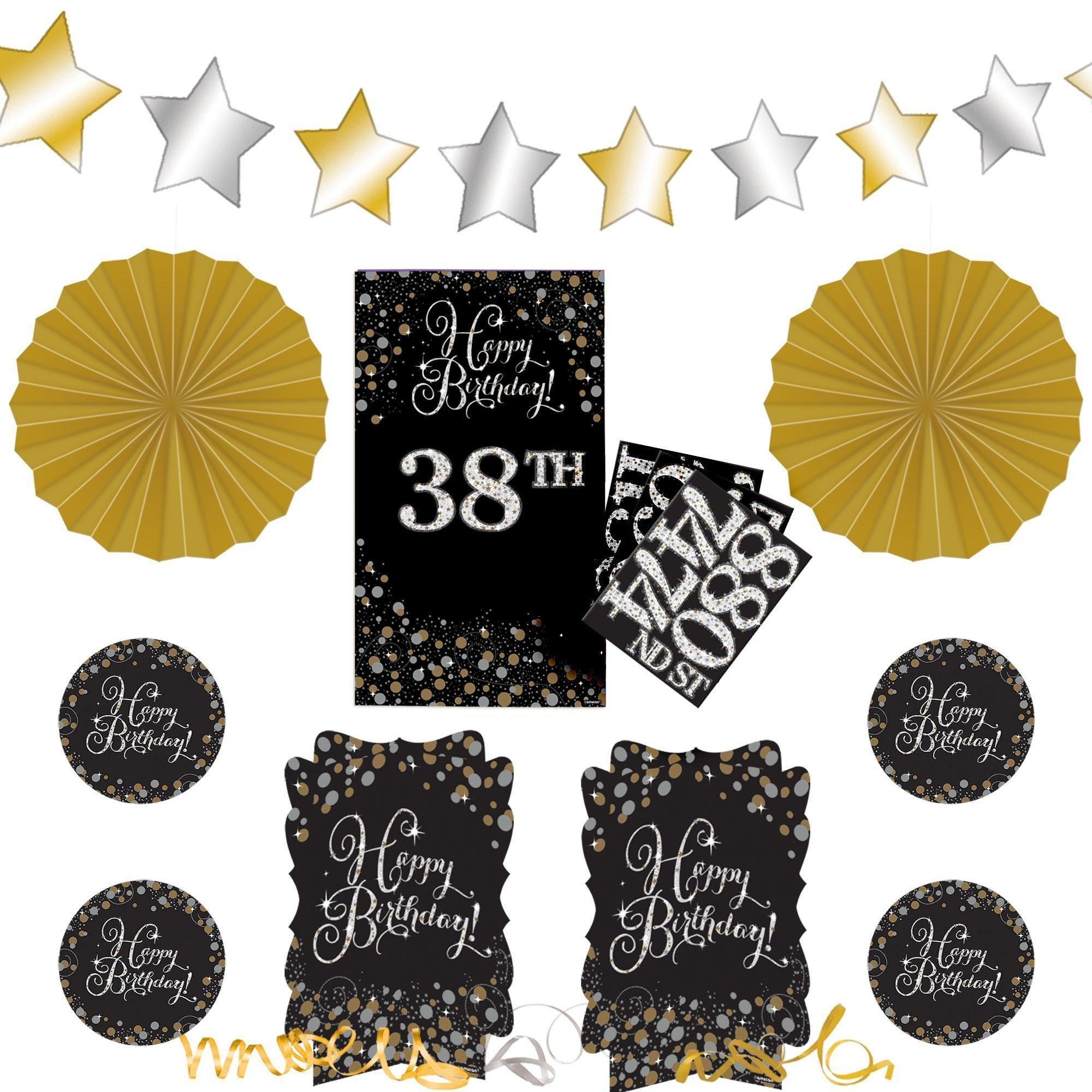 Giant Sparkling Celebration Room Decorating Kit Party City