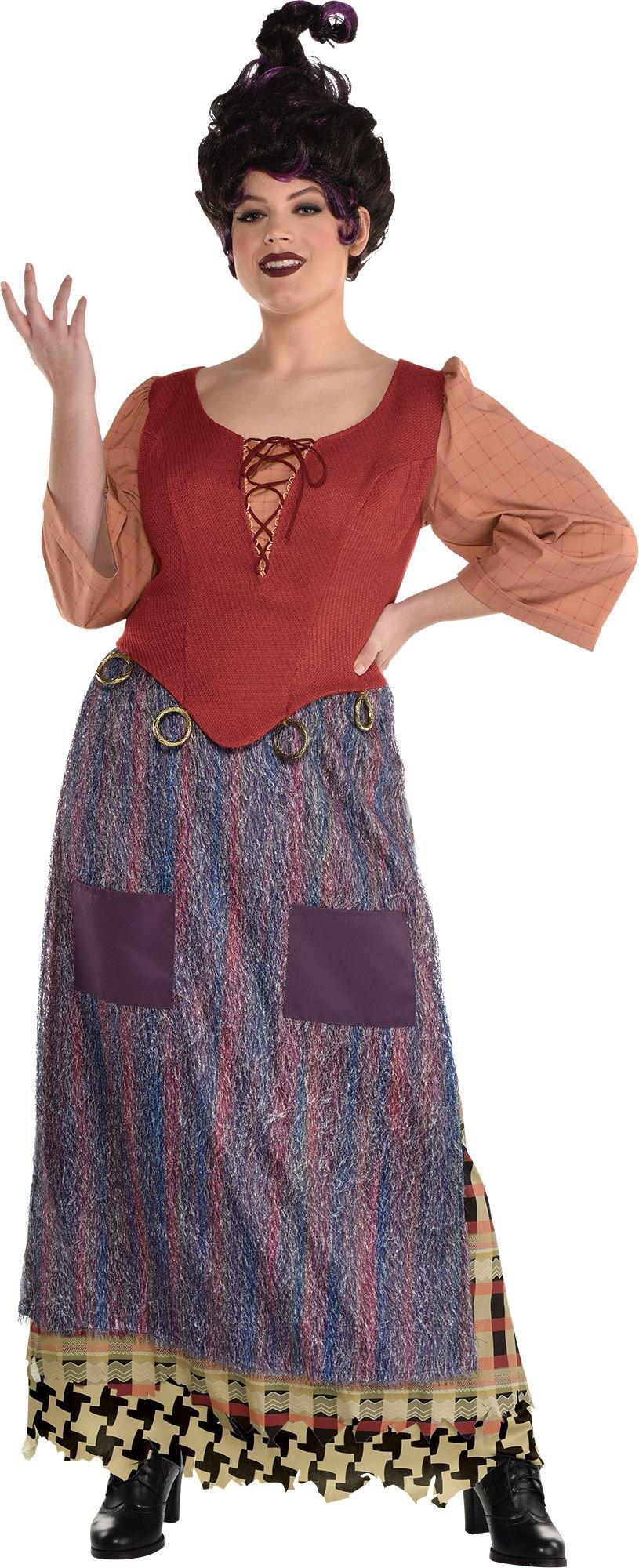 Adult Mary Sanderson Costume Plus Size Disney Hocus Pocus Party City