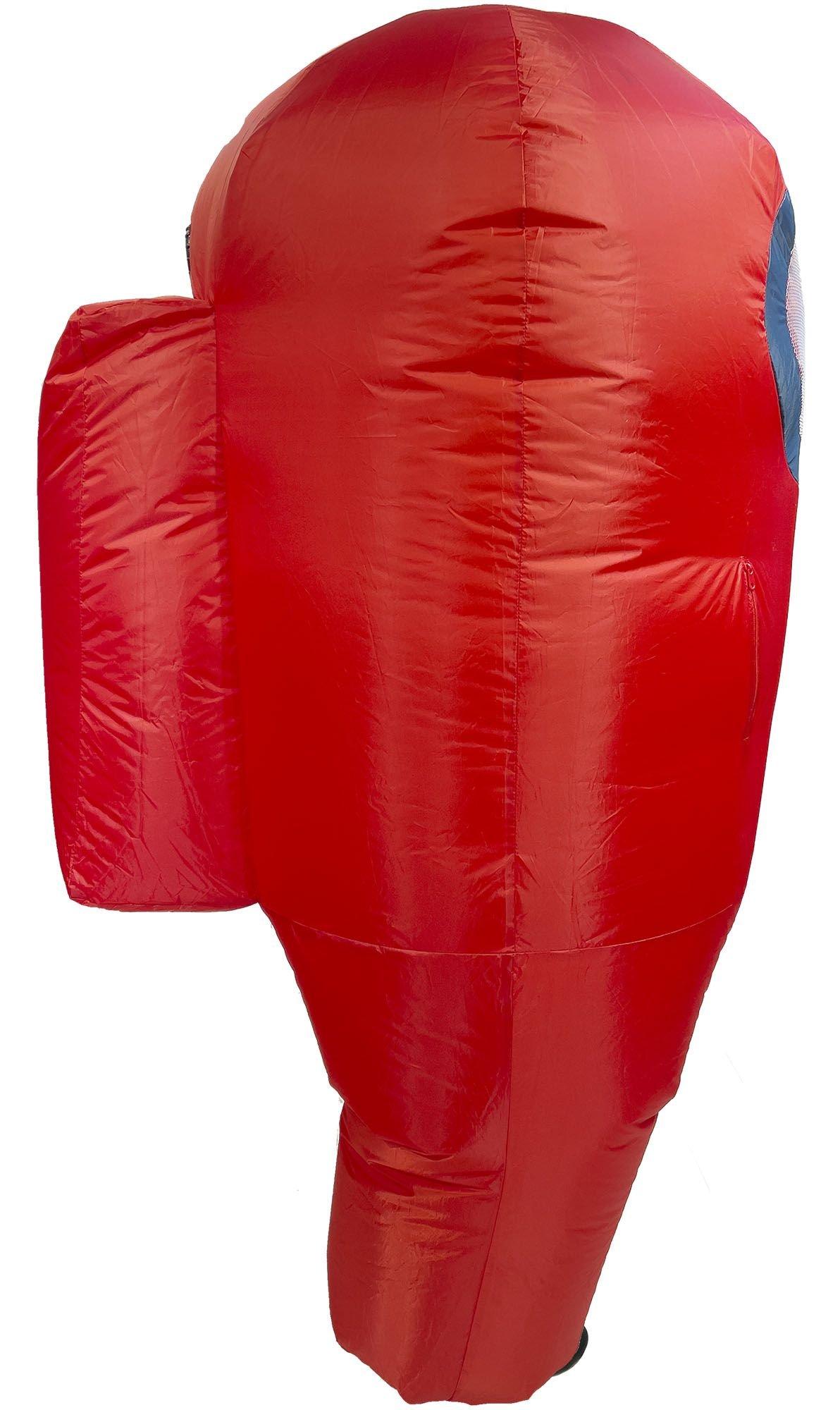 Kids' Red Among Us Inflatable Costume Party City